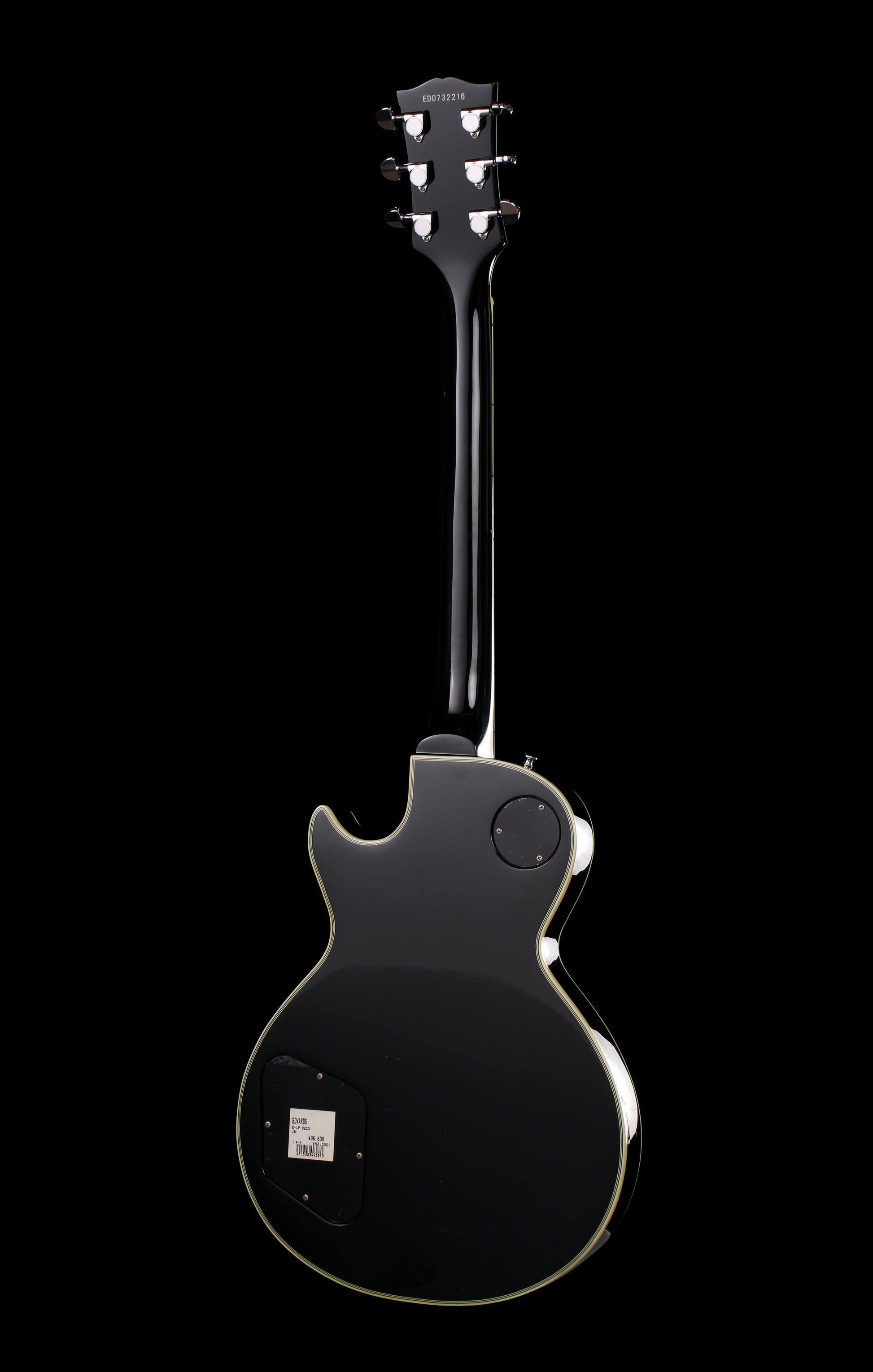 Edwards by ESP E-LP-130CD JS John Sykes Ebony 2007 Seymour Duncan PIckups