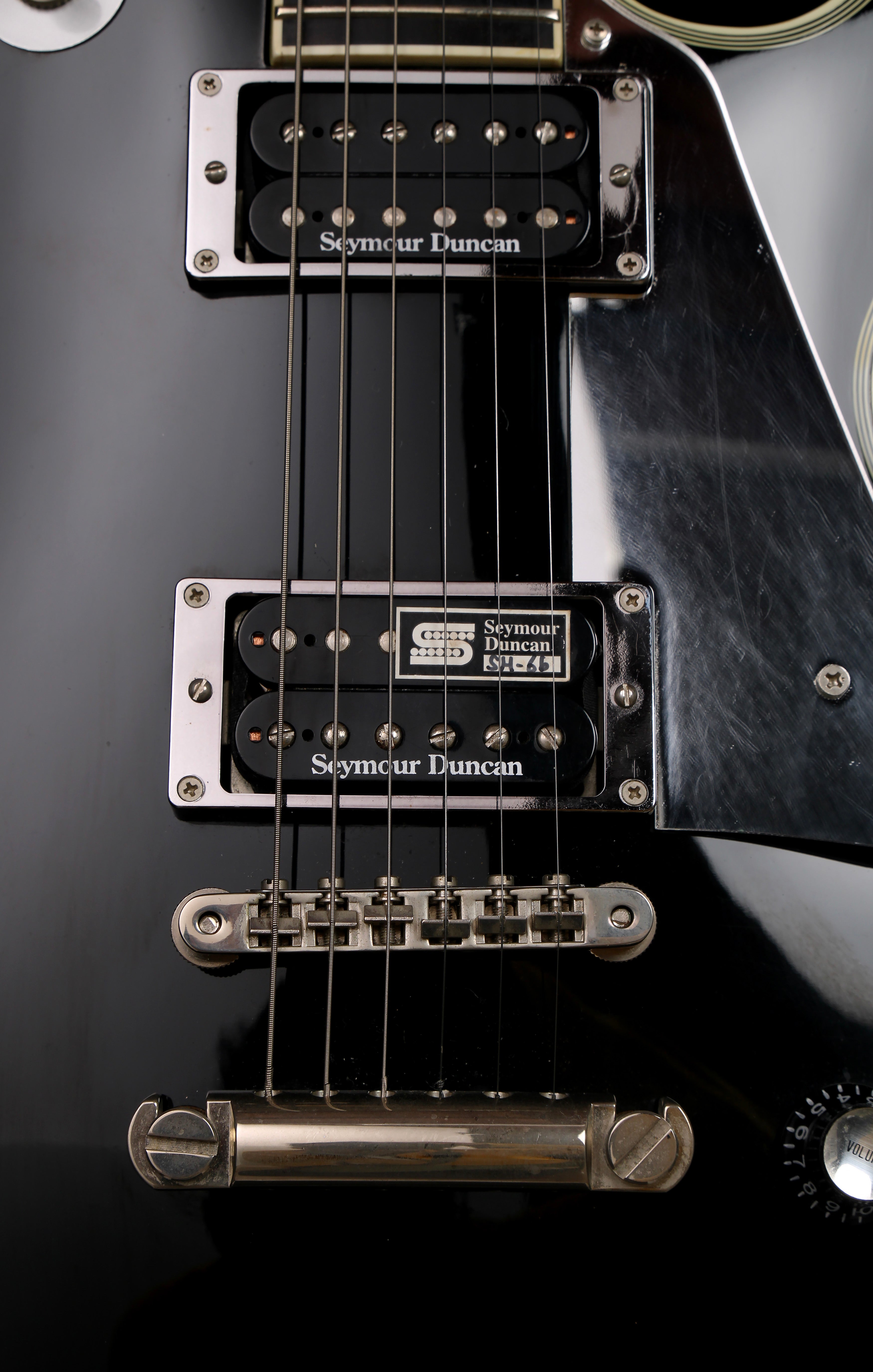 Edwards by ESP E-LP-92CD JS John Sykes Ebony 2007 Seymour Duncan