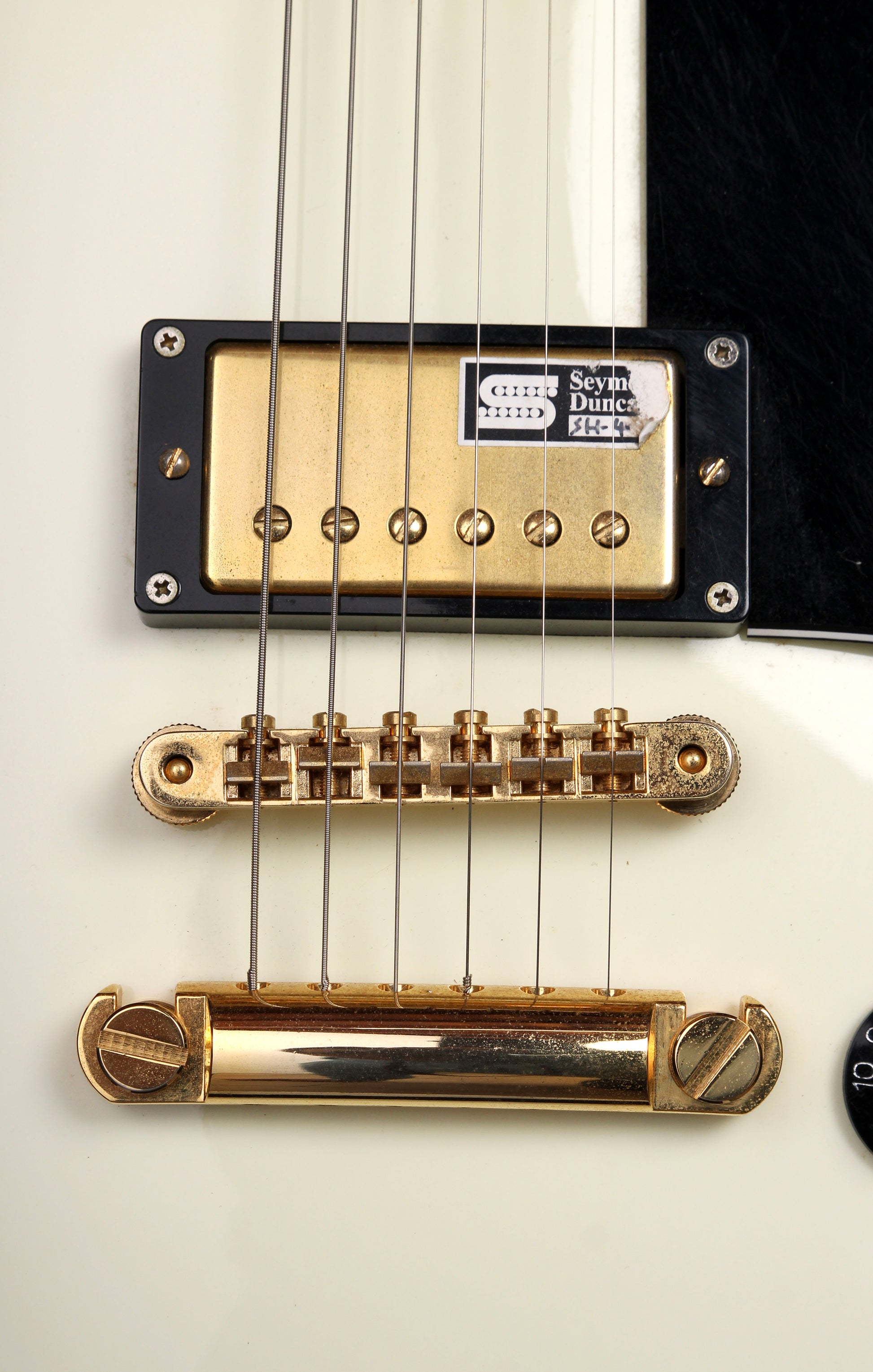 Edwards by ESP E-LP-130CD WH Antique White 2014 Seymour Duncan Ebony Fretboard