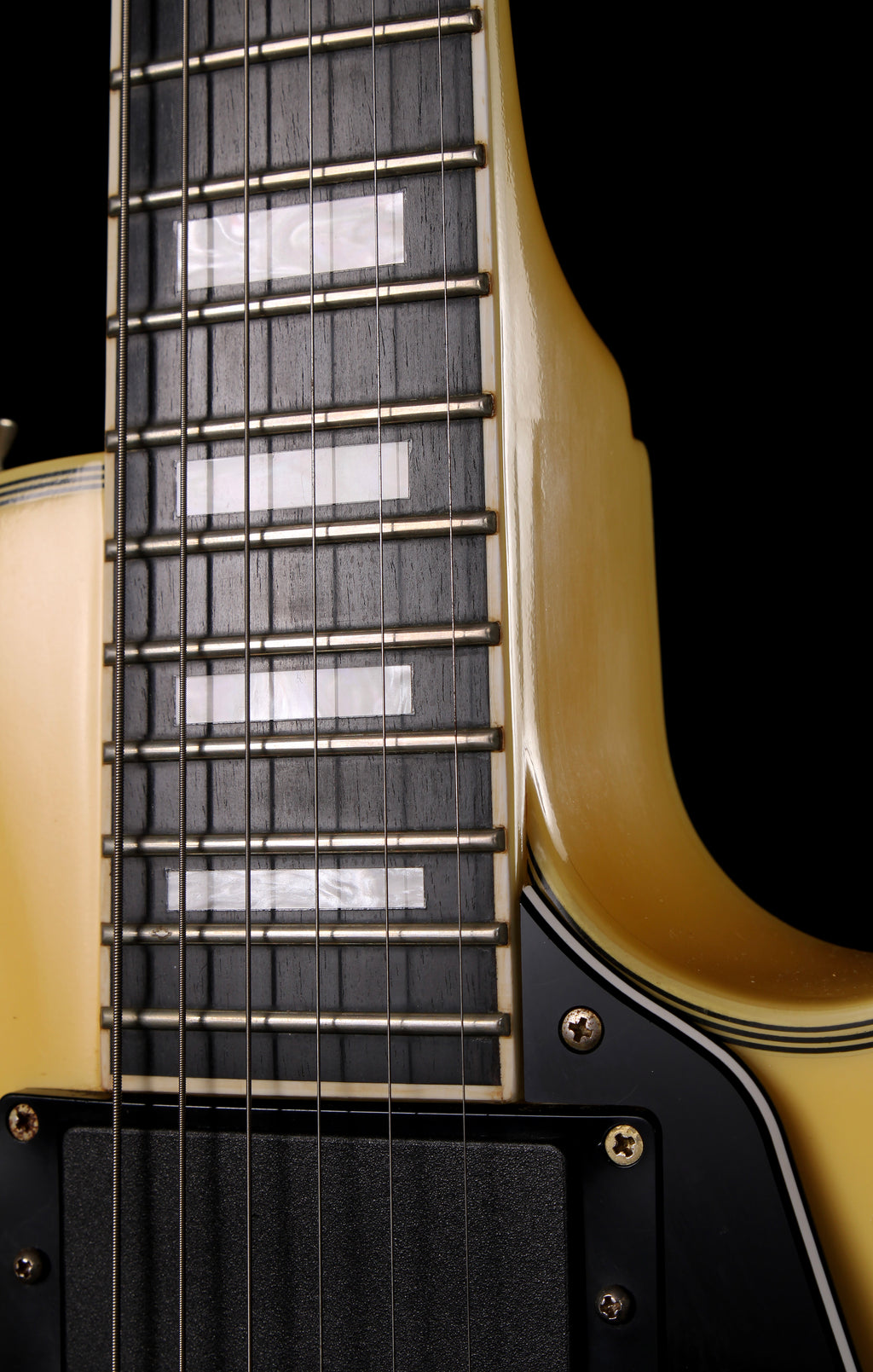 Edwards by ESP E-LP-130 CD Les Paul Custom White 2011 EMG Humbuckers