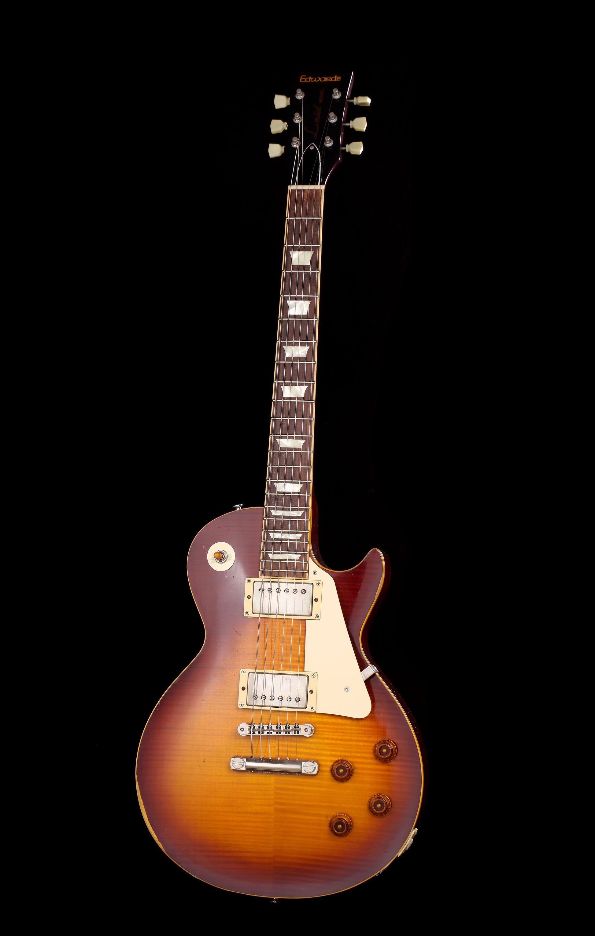 Edwards by ESP E-LP-135ALS Les Paul Standard Darkburst 2010 Seymour Duncan Antiquity Pickups