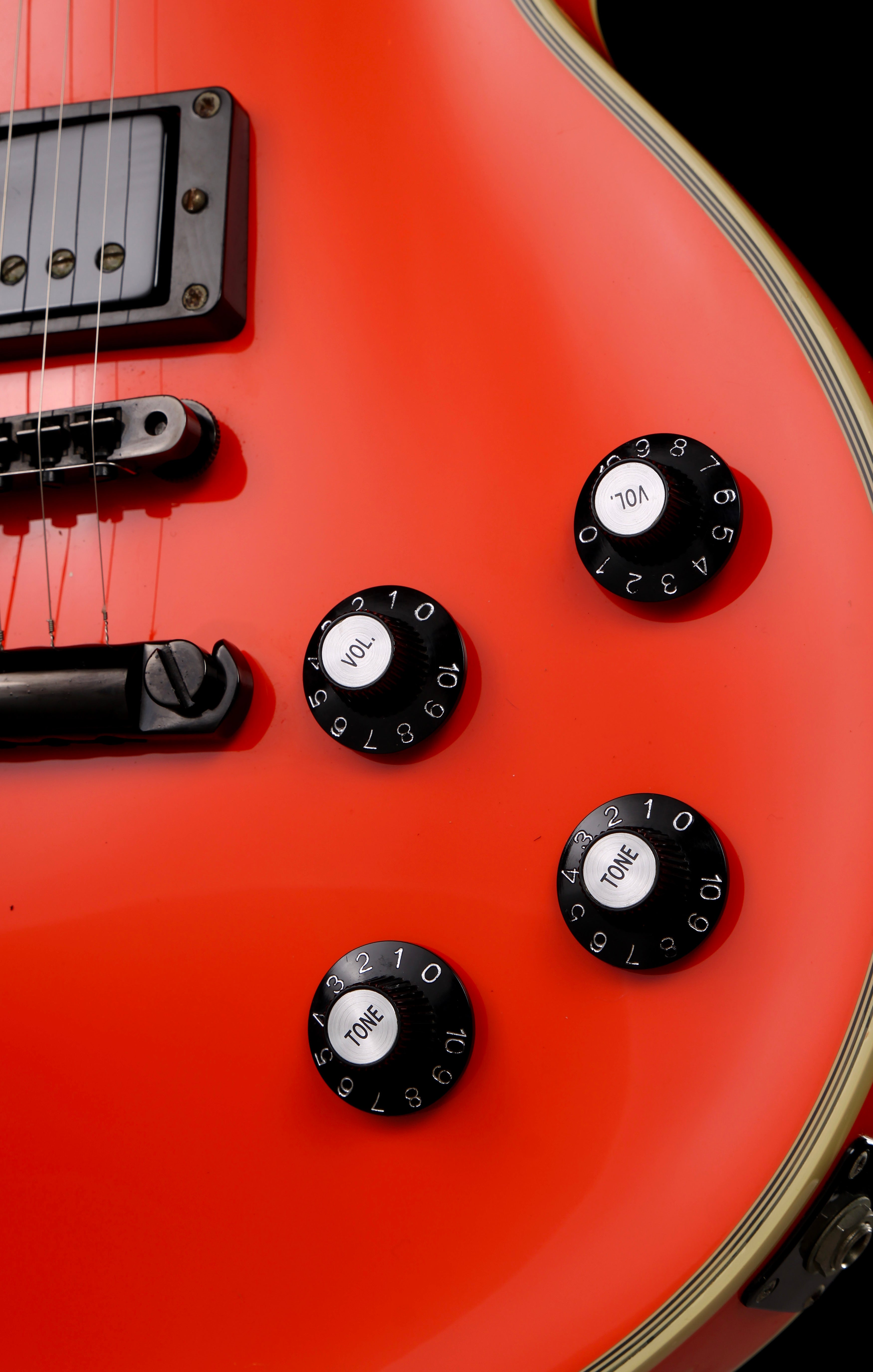 Edwards by ESP E-LP-85CD Les Paul Custom Orange Early 00s – Soul