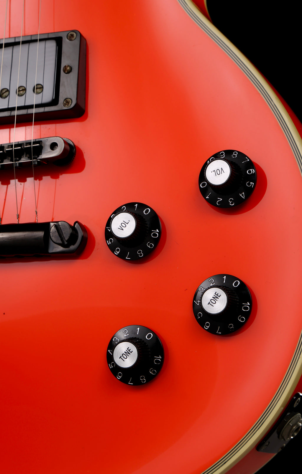 Edwards by ESP E-LP-85CD Les Paul Custom Orange Early 00s