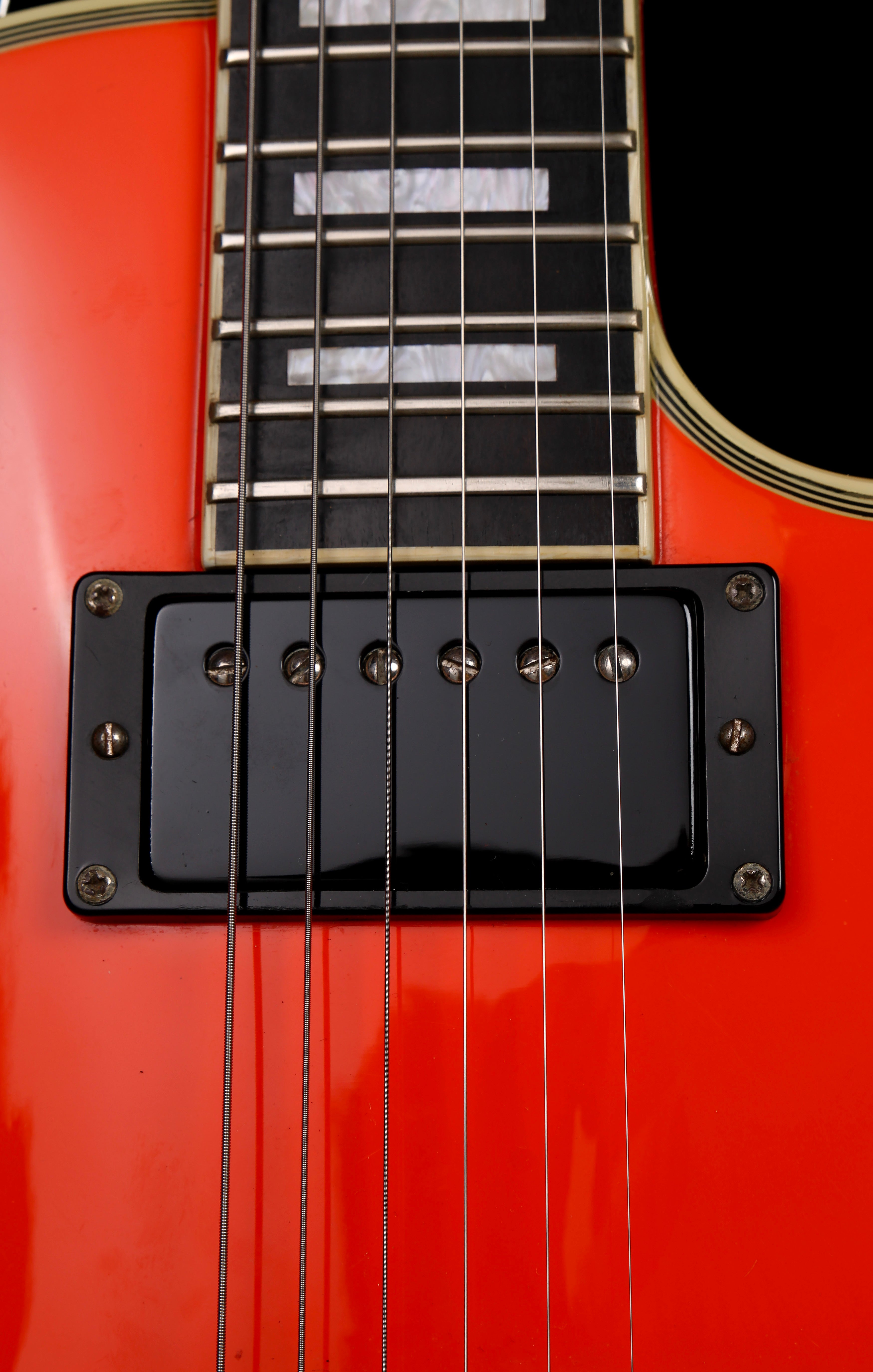 Edwards by ESP E-LP-85CD Les Paul Custom Orange Early 00s – Soul