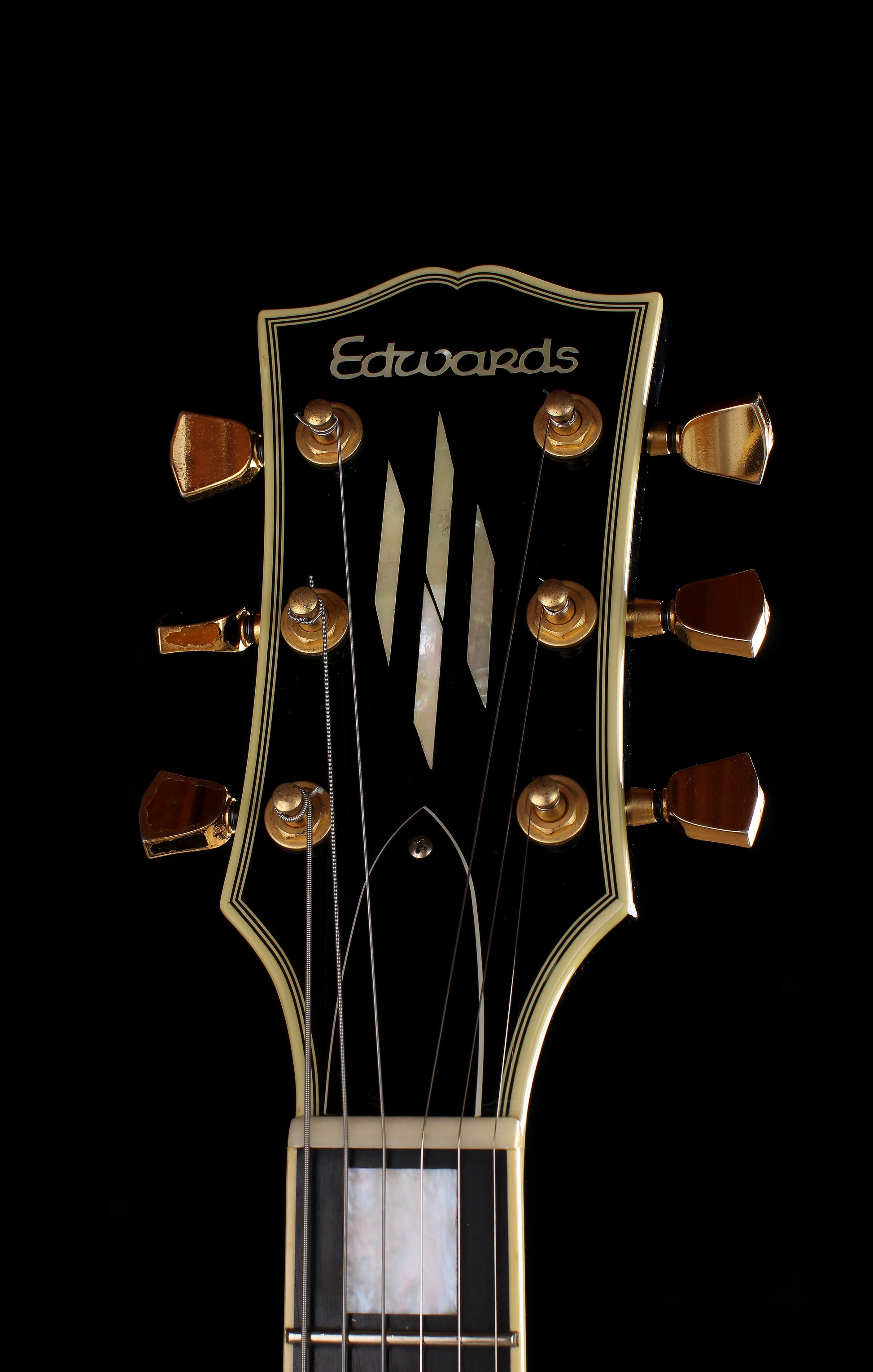 Edwards by ESP E-LP-92CD Les Paul Custom Ebony 2005 Seymour Duncan Pickups
