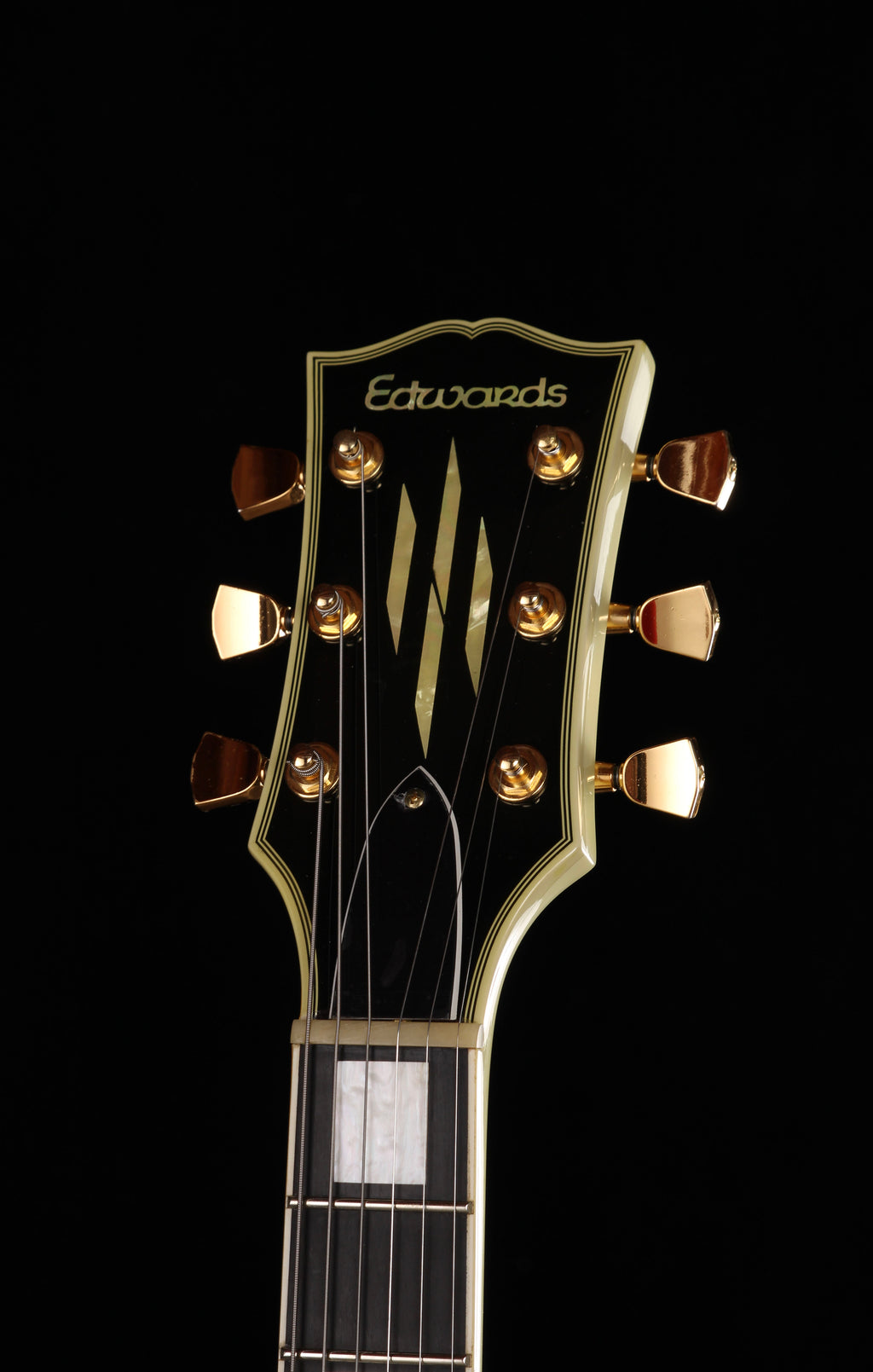 Edwards by ESP E-LP-92CD Les Paul Custom White 2006 Seymour Duncan Pickups 2005