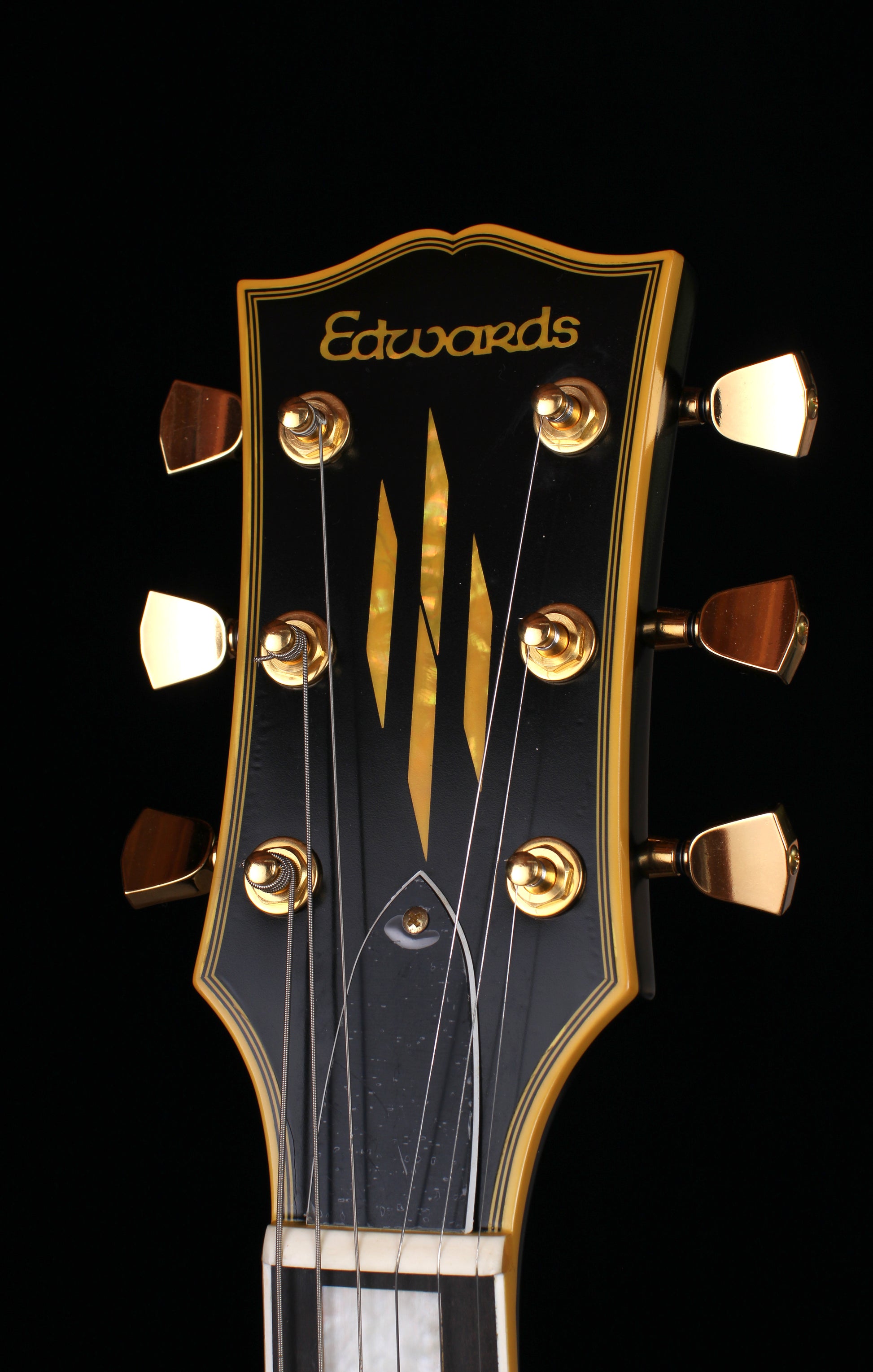 Edwards by ESP E-LP-98 LTC Les Paul Custom Ebony Seymour Duncan