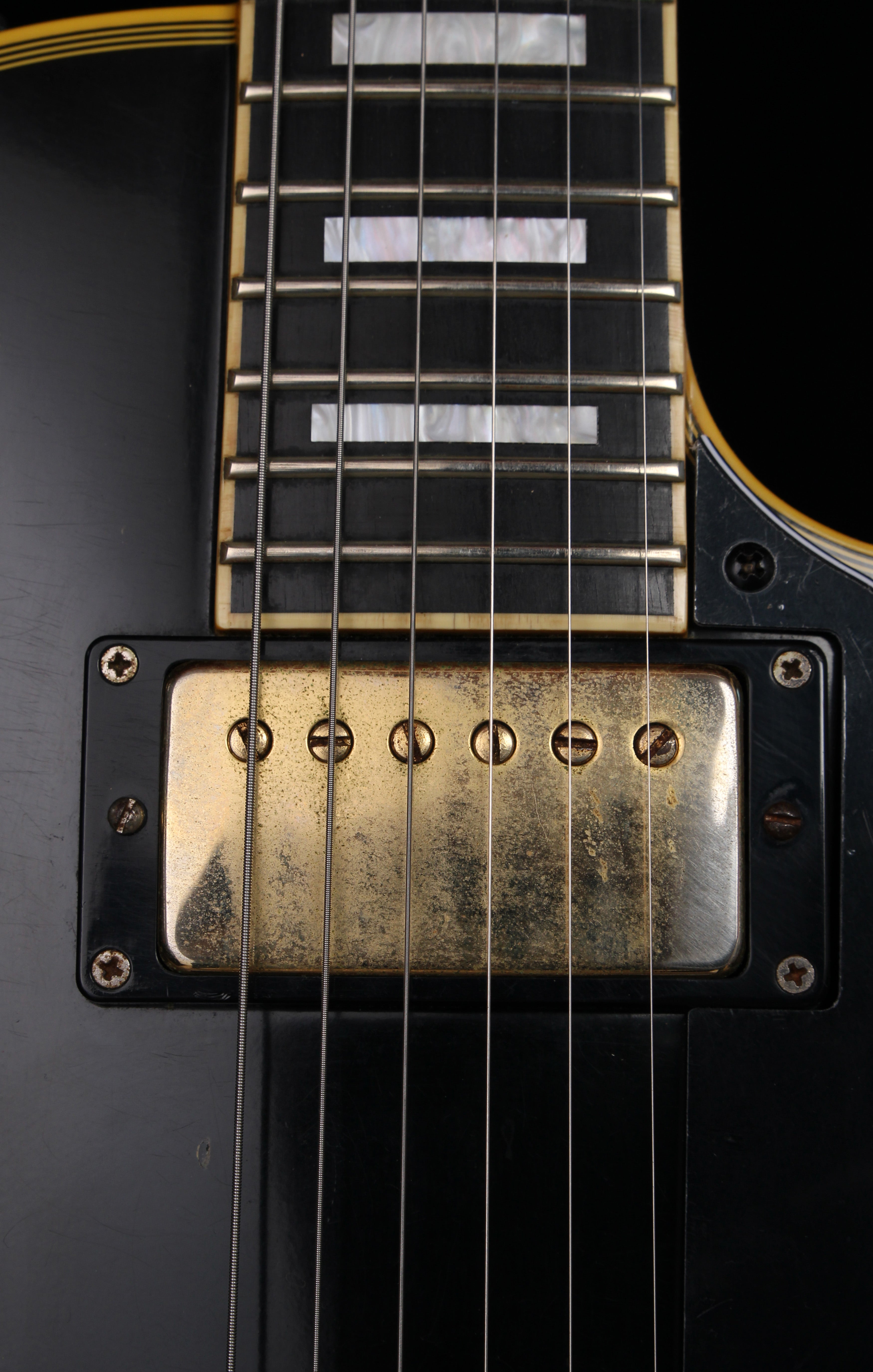 Edwards by ESP E-LP-98 LTC Les Paul Custom Ebony Seymour Duncan