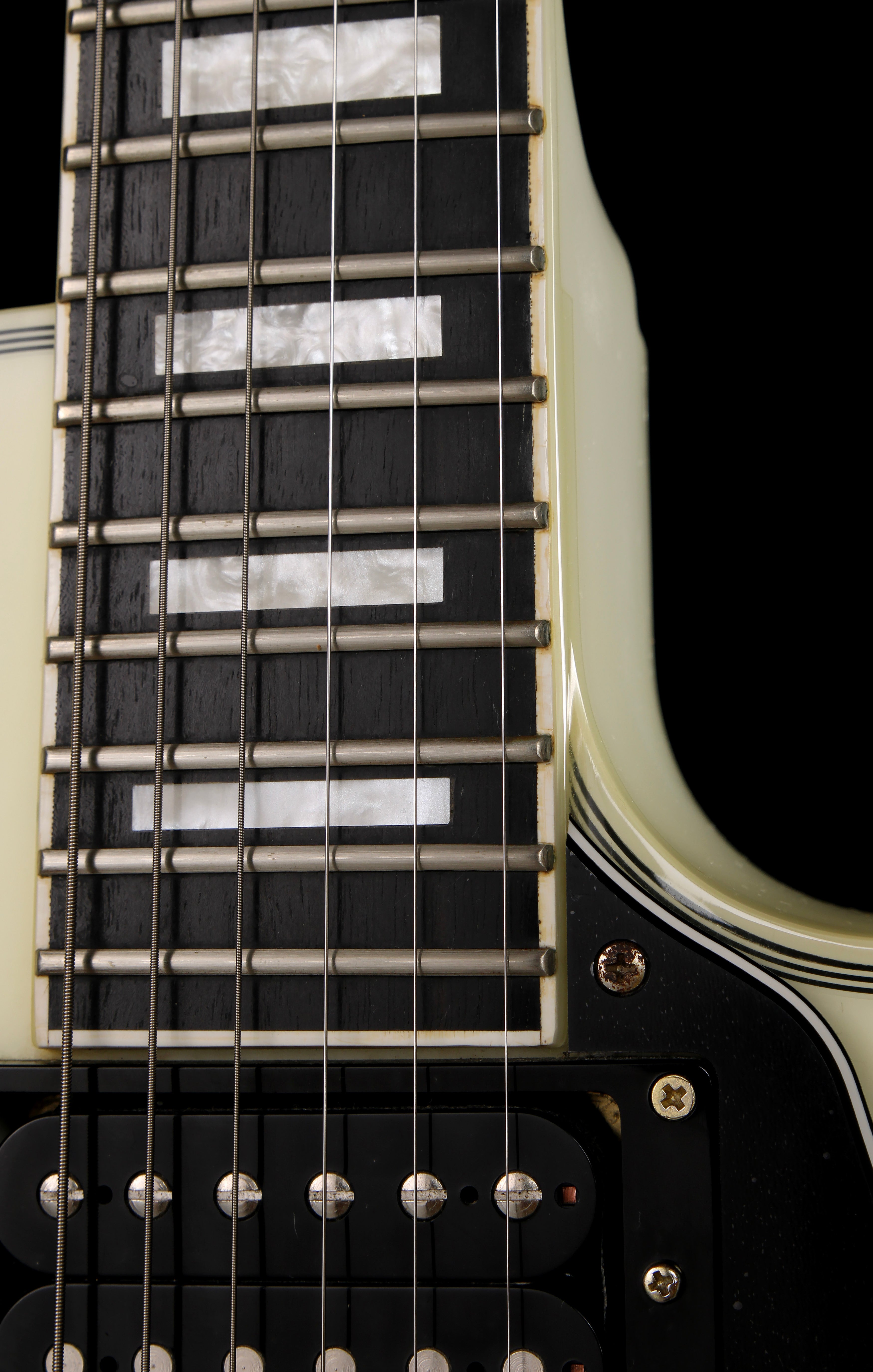 Edwards by ESP E-LPC Les Paul Custom White 2018 – Soul Drifter Guitars