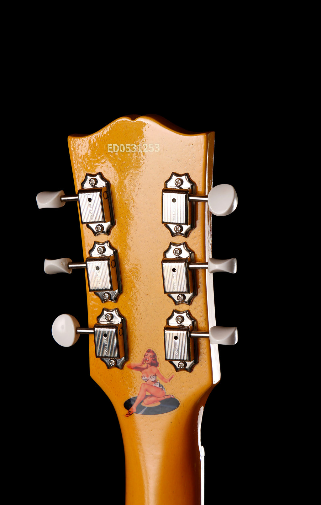 Edwards by ESP E-LS-JR LTD Les Paul Junior Double Cut TV Yellow Lacquer Finish 2025