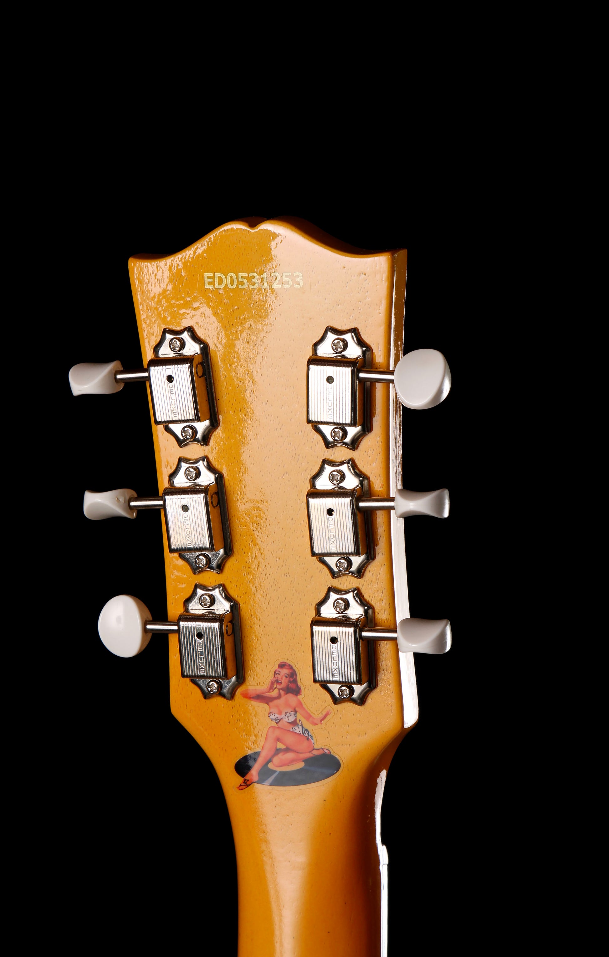 Edwards by ESP E-LS-JR LTD Les Paul Junior Double Cut TV Yellow Lacquer Finish 2025