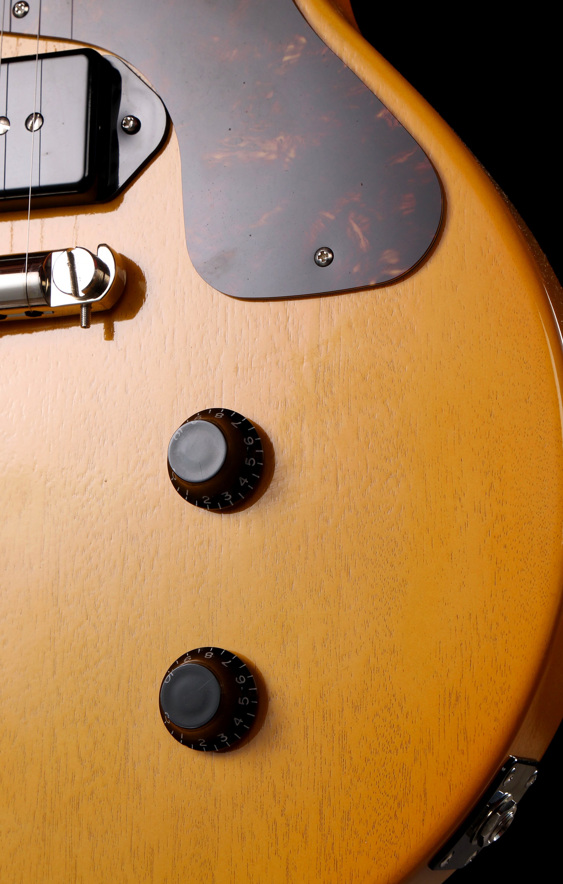 Edwards by ESP E-LS-JR LTD Les Paul Junior Double Cut TV Yellow Lacquer Finish 2025