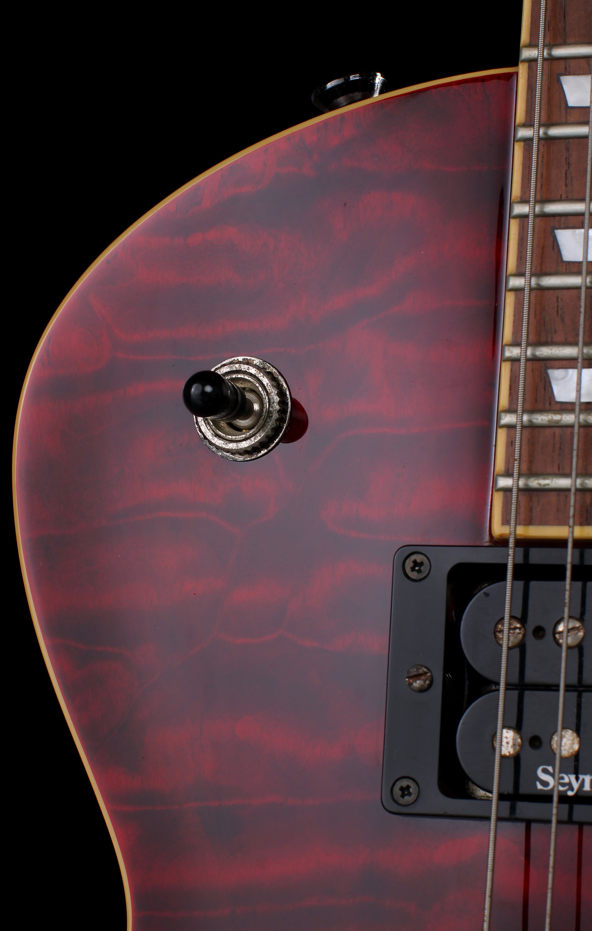 Edwards by ESP E-MA-105SD/QM Les Paul Eclipse Quilted Black Cherry 2011