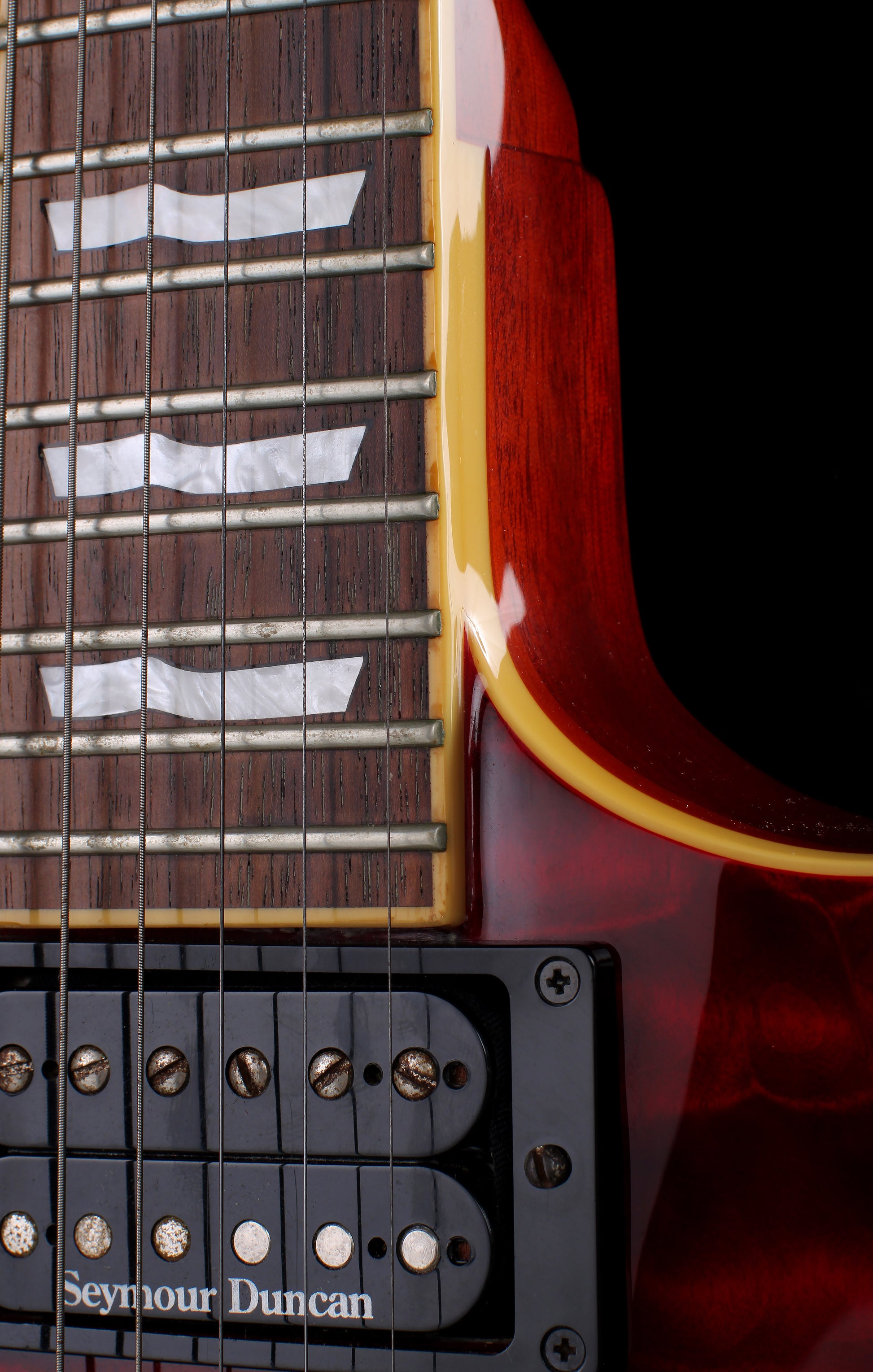 Edwards by ESP E-MA-105SD/QM Les Paul Eclipse Quilted Black Cherry 2011