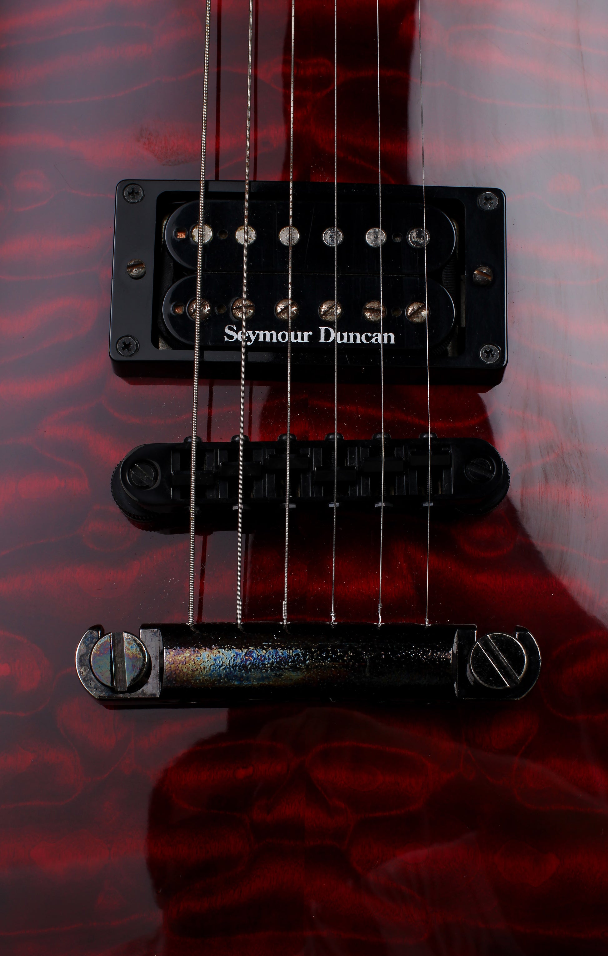 Edwards by ESP E-MA-105SD/QM Les Paul Eclipse Quilted Black Cherry 2011