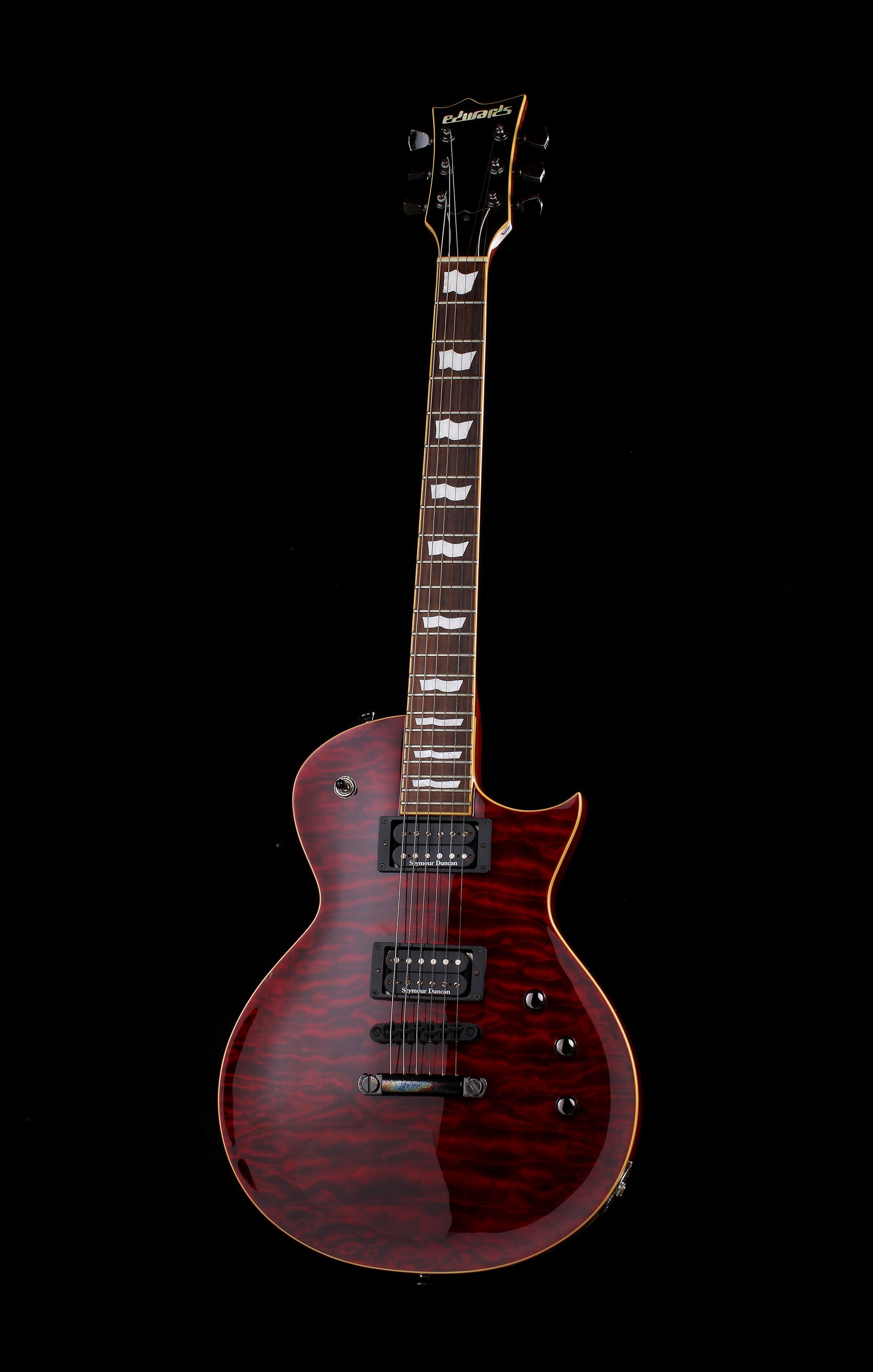 Edwards by ESP E-MA-105SD/QM Les Paul Eclipse Quilted Black Cherry 2011