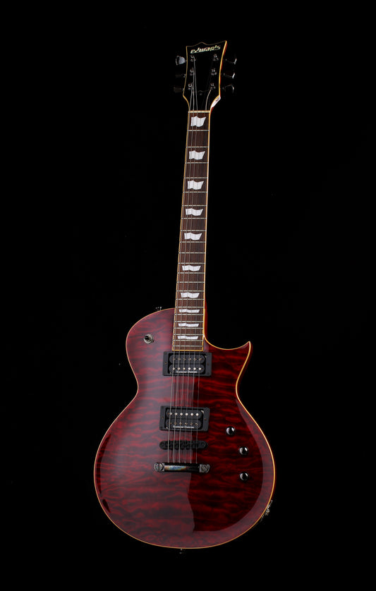 Edwards by ESP E-MA-105SD/QM Les Paul Eclipse Quilted Black Cherry 2011