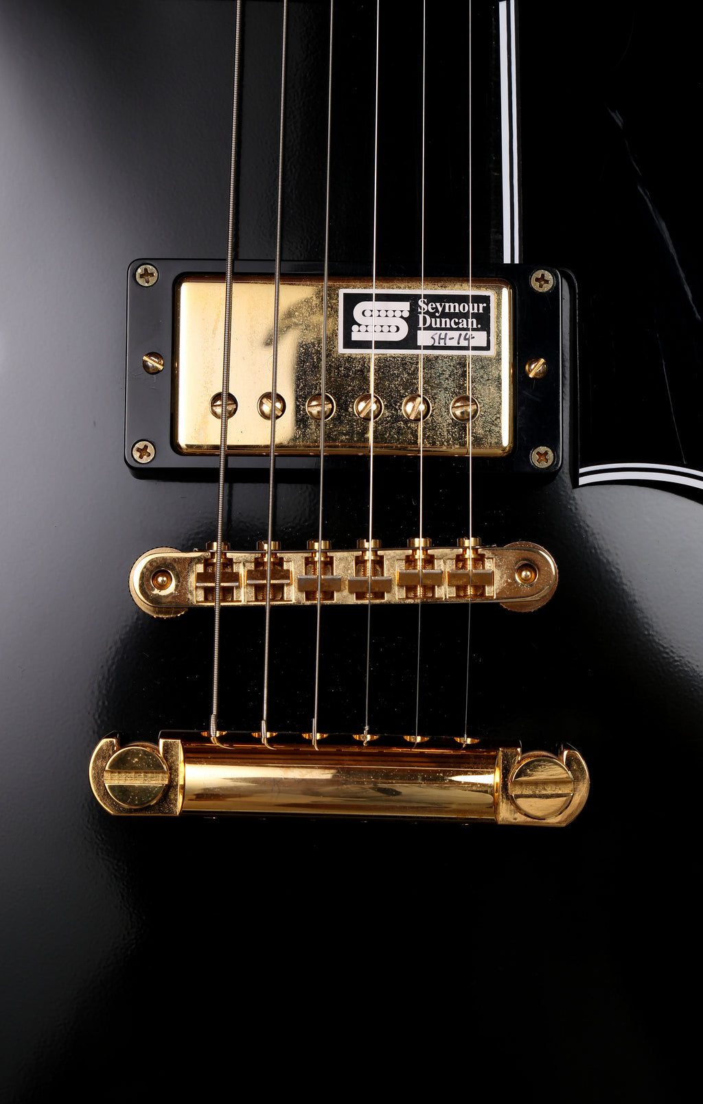 Edwards by ESP E-SA-138LTC ES-335 Ebony/Black Lacquer Finish