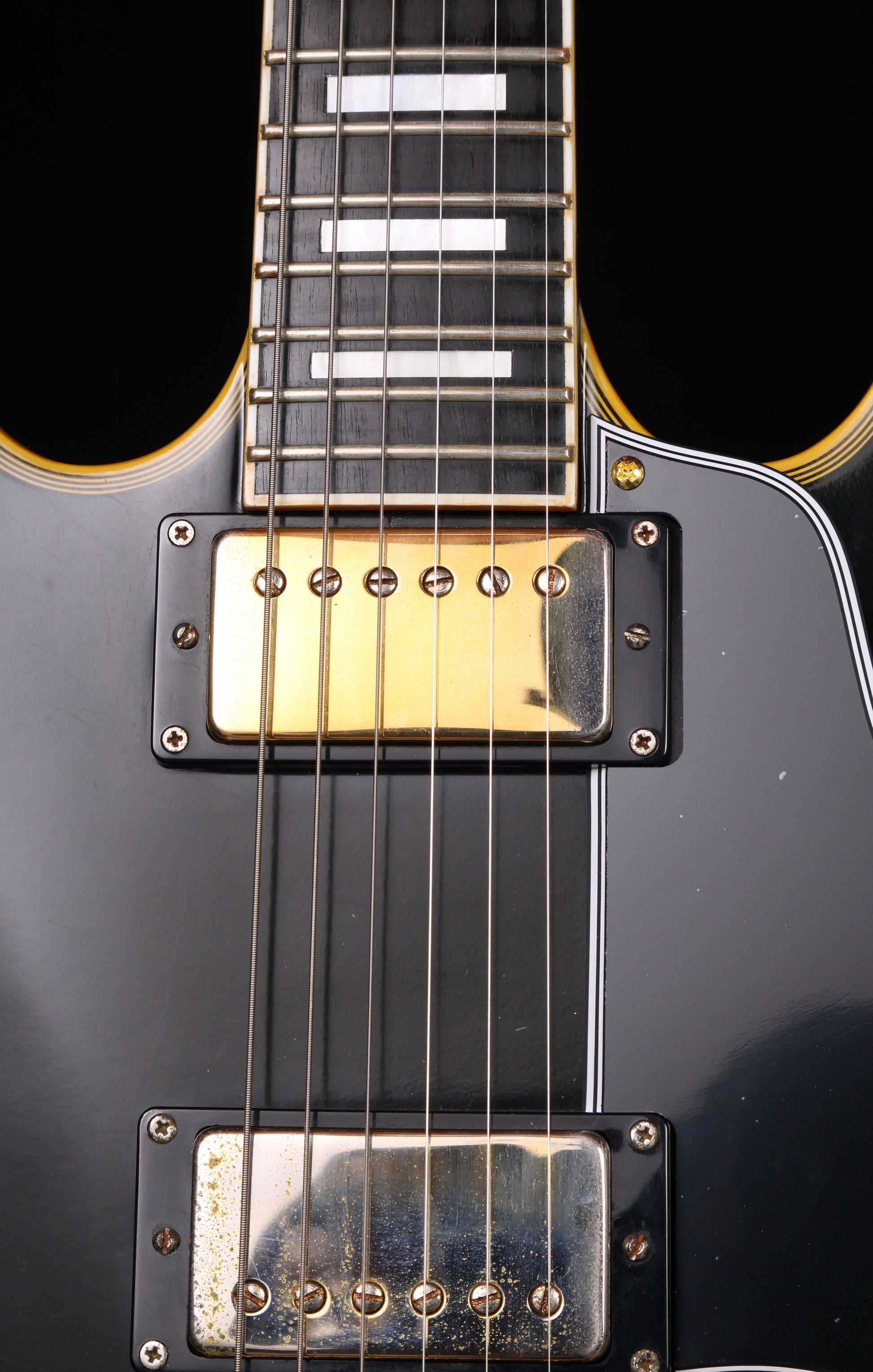 Edwards by ESP E-SA-180LTC ES-335 Ebony/Black Lacquer Finish