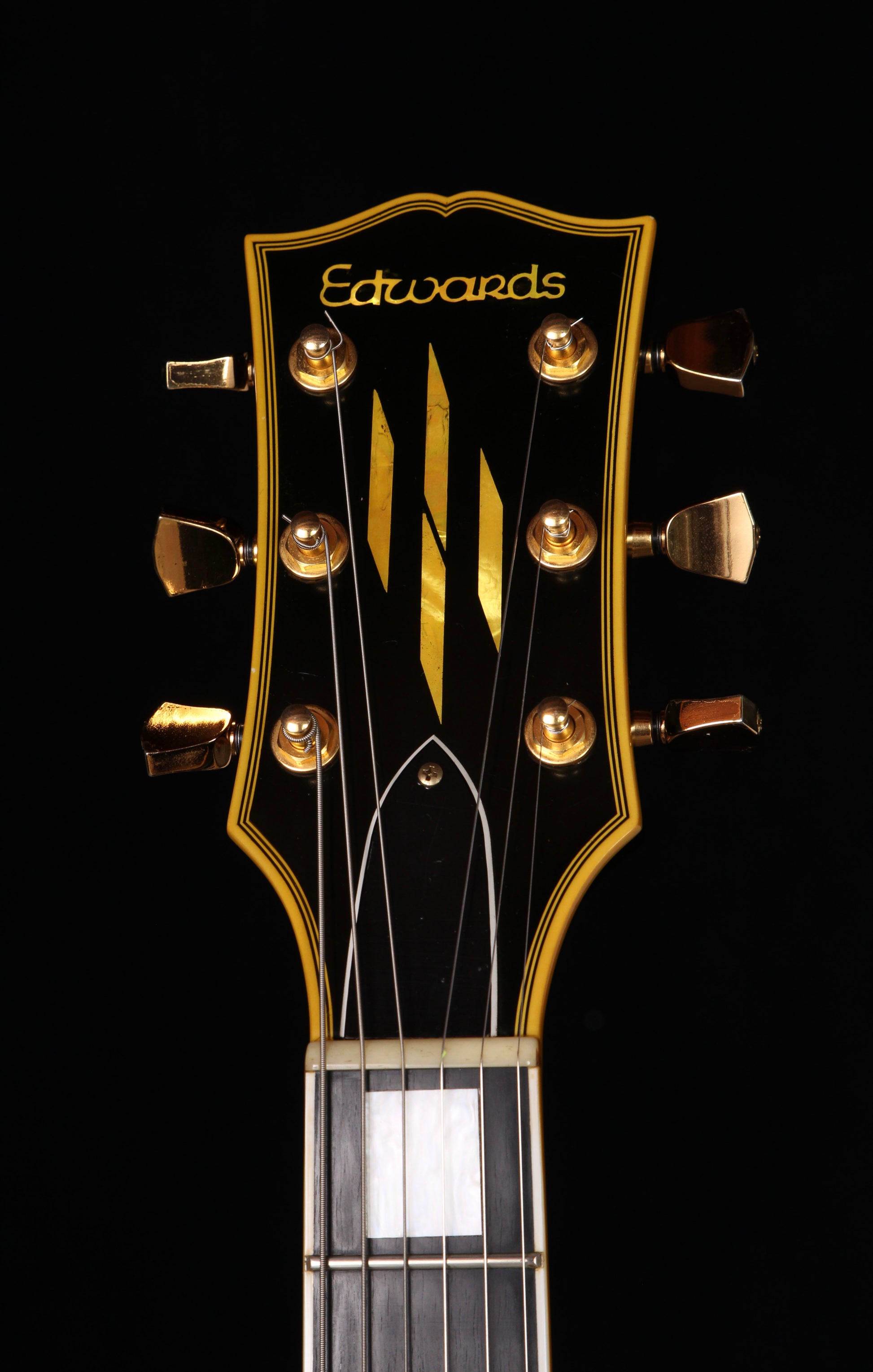 Edwards by ESP E-SA-180LTC ES-335 Ebony/Black Lacquer Finish