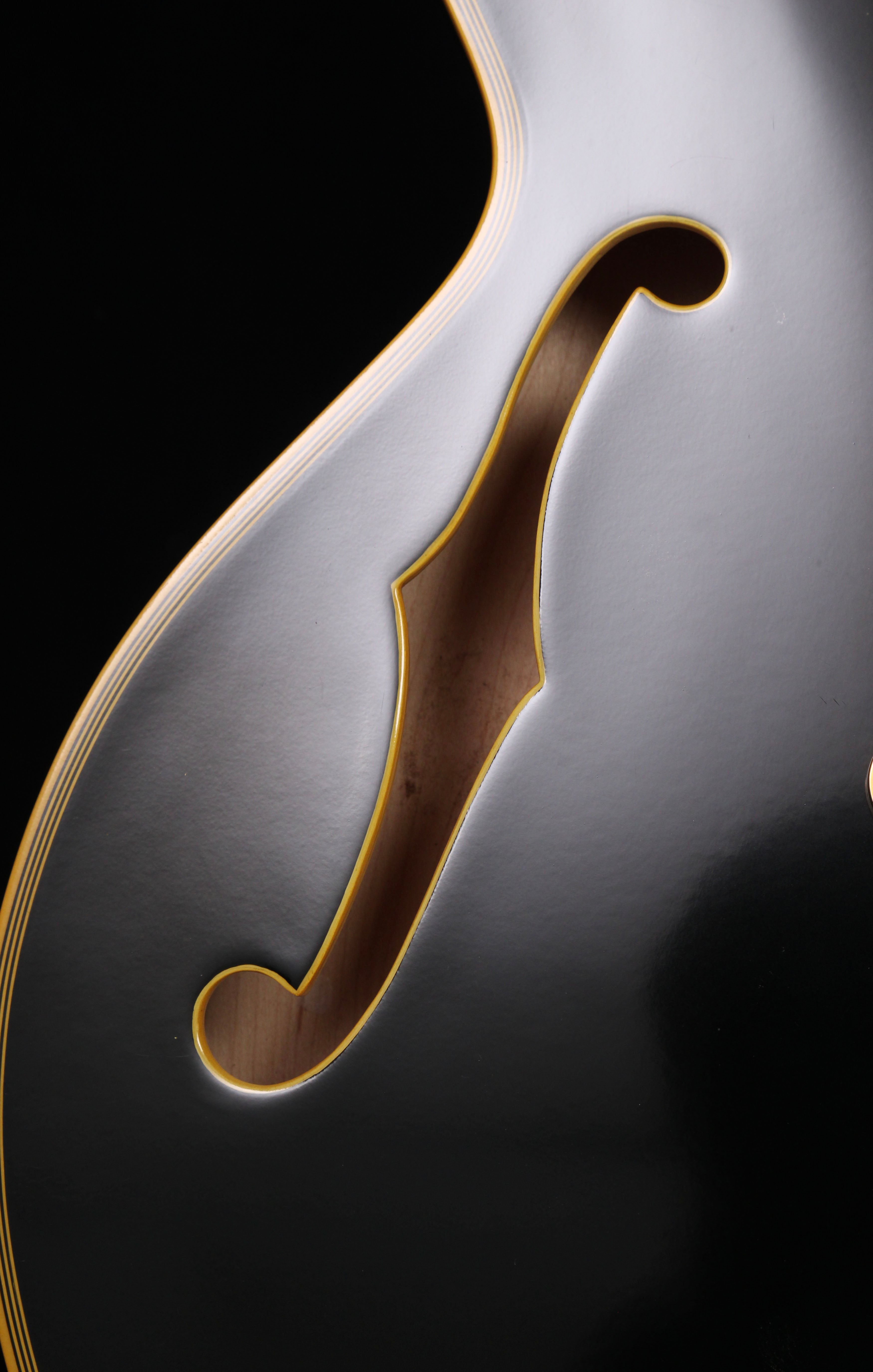 Edwards by ESP E-SA-138LTC ES-335 Ebony/Black Lacquer Finish