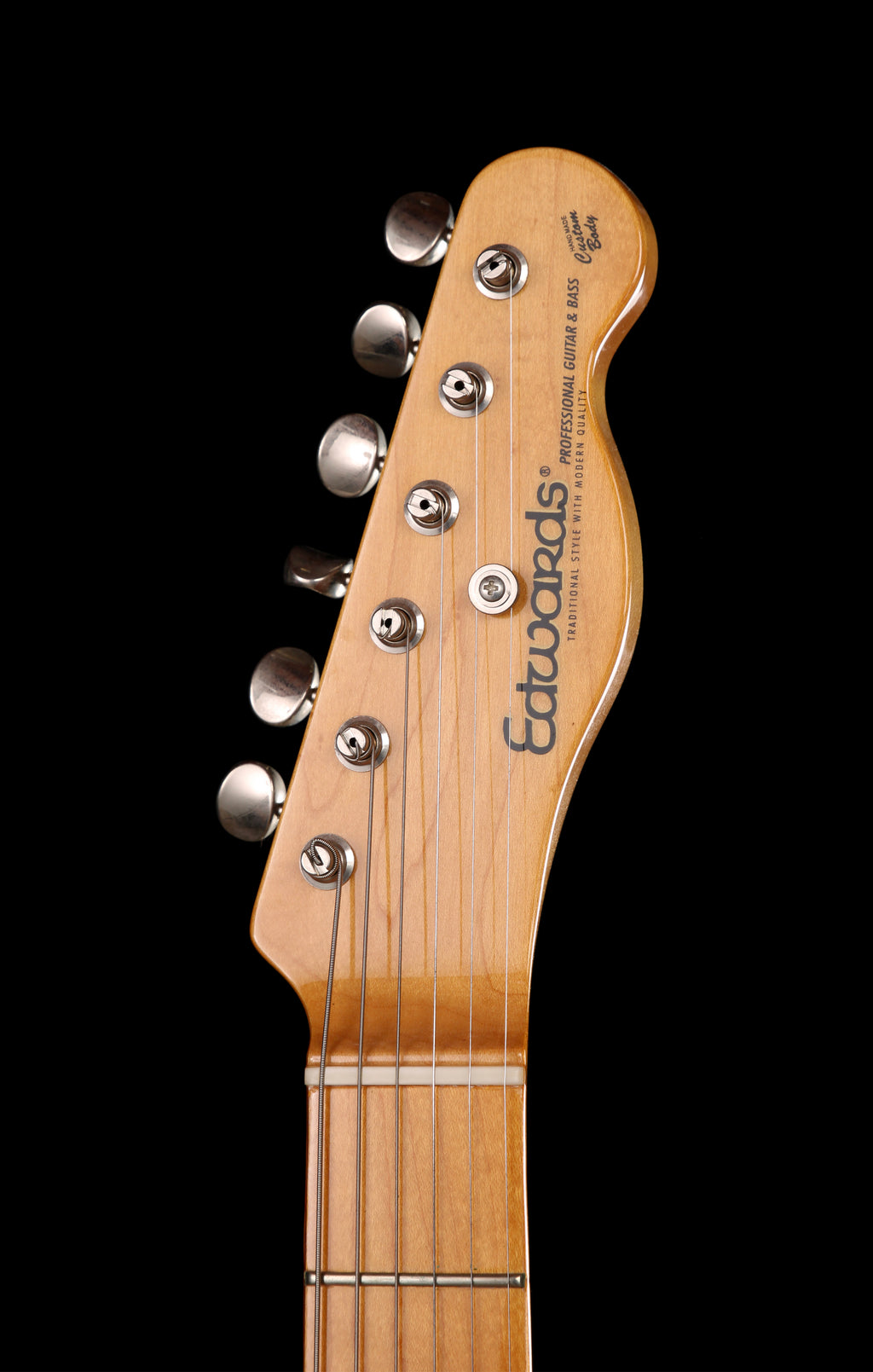 Edwards by ESP E-TE-89ASM Telecaster Butter Scotch 2023