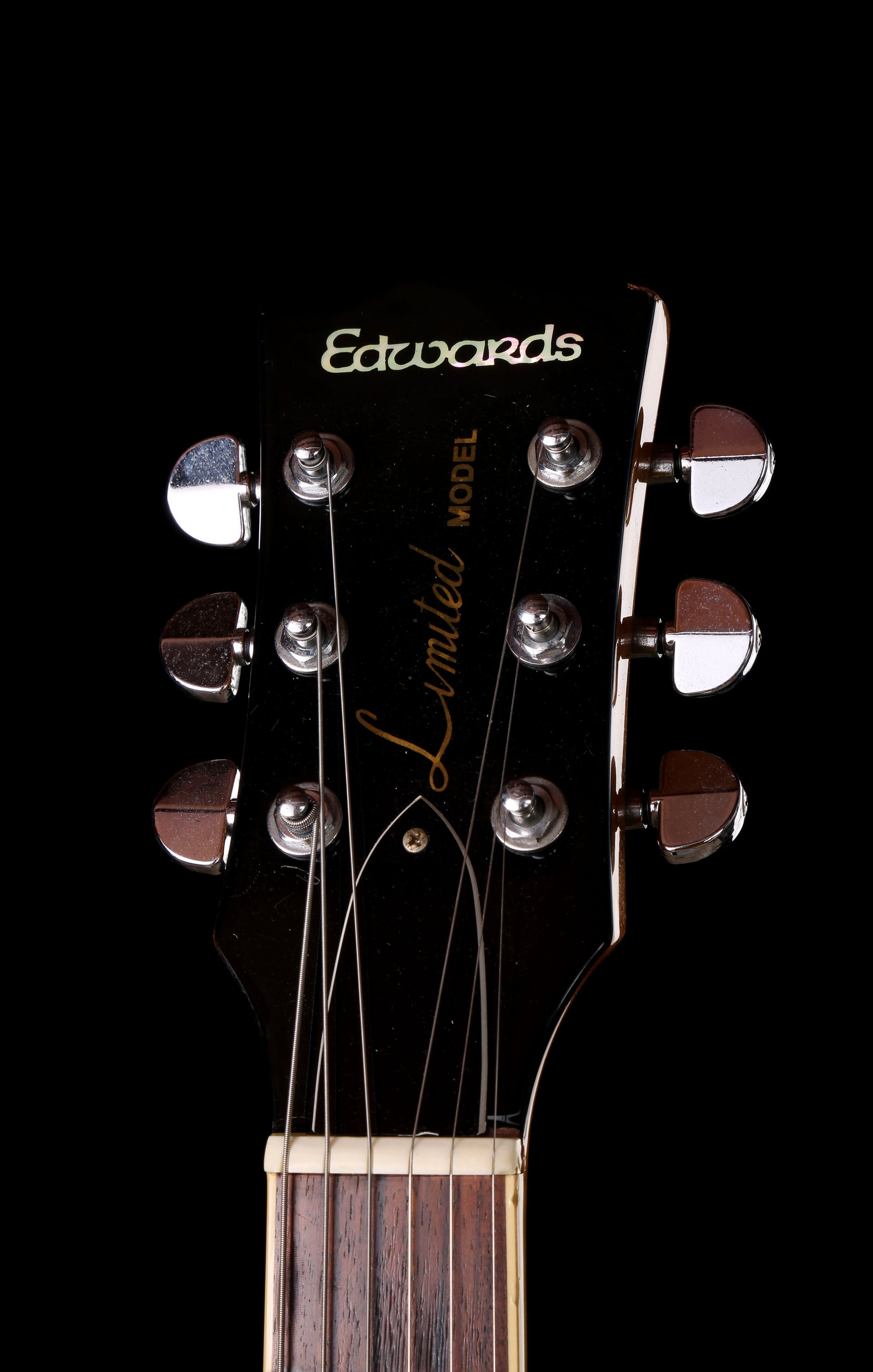 Edwards by ESP Ken Yokoyama Hi-Standard E-LP Solid Candy Blue Thicker Neck Seymour Duncan Pickups