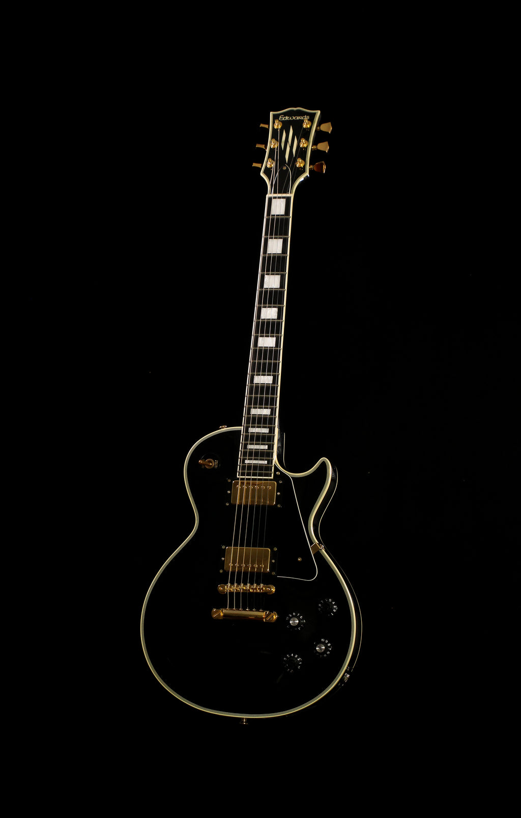 Edwards by ESP E-LP-92CD Les Paul Custom Ebony