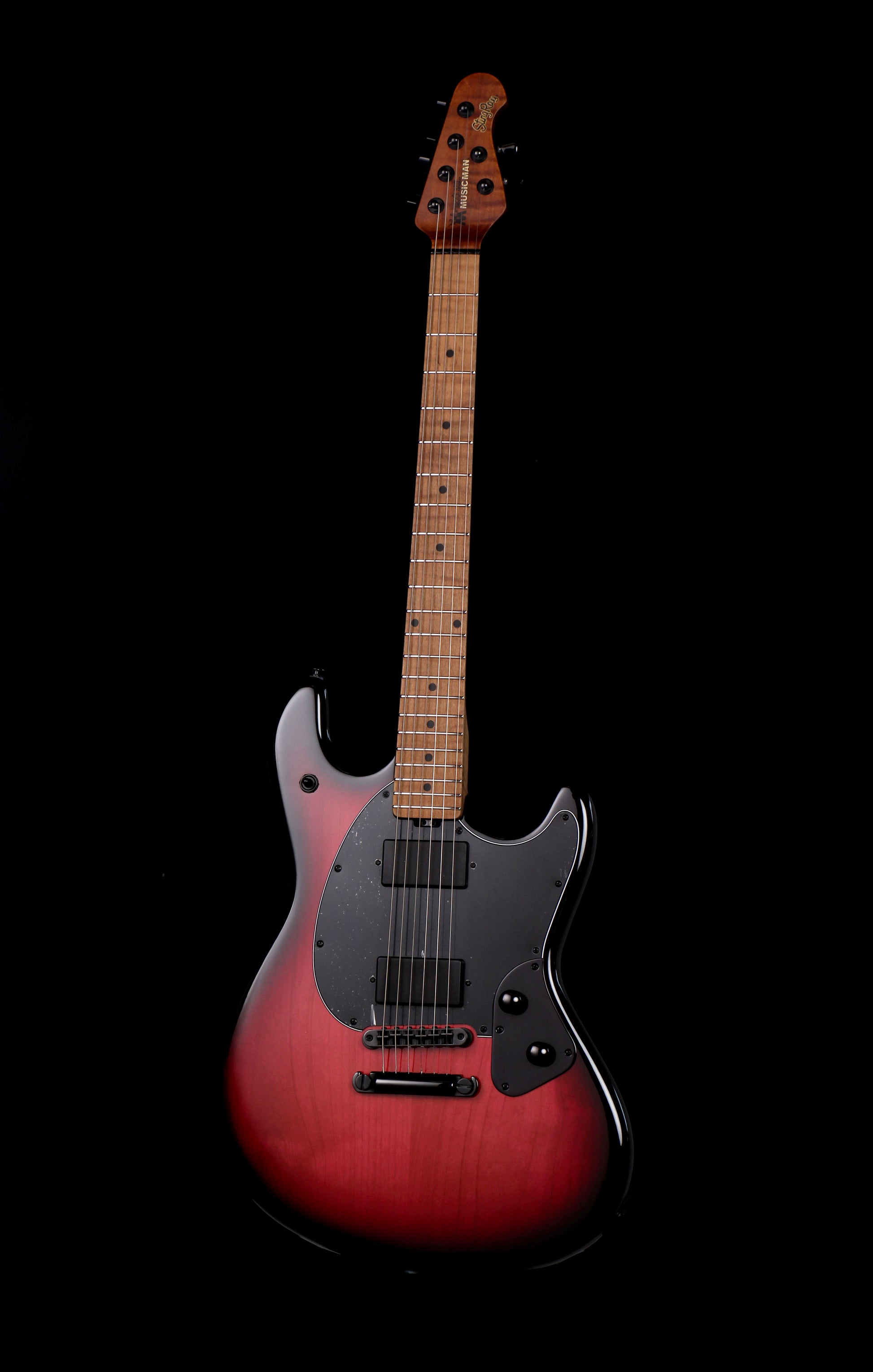 Ernie Ball Music Man StingRay HT Electric Guitar Raspberry Burst
