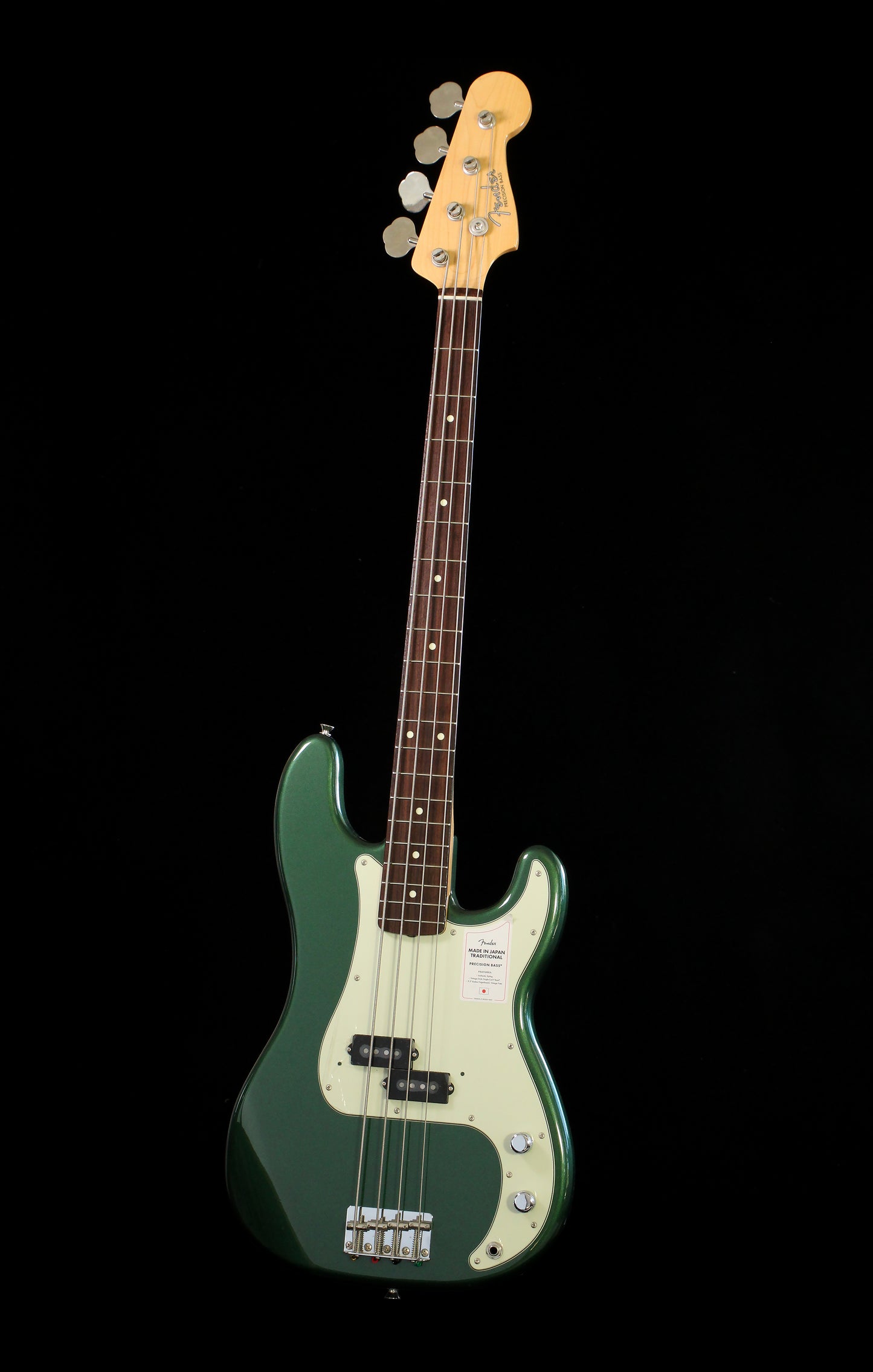 Fender Japan Traditional 60s Precision Bass Aged Sherwood Green Metallic 2023