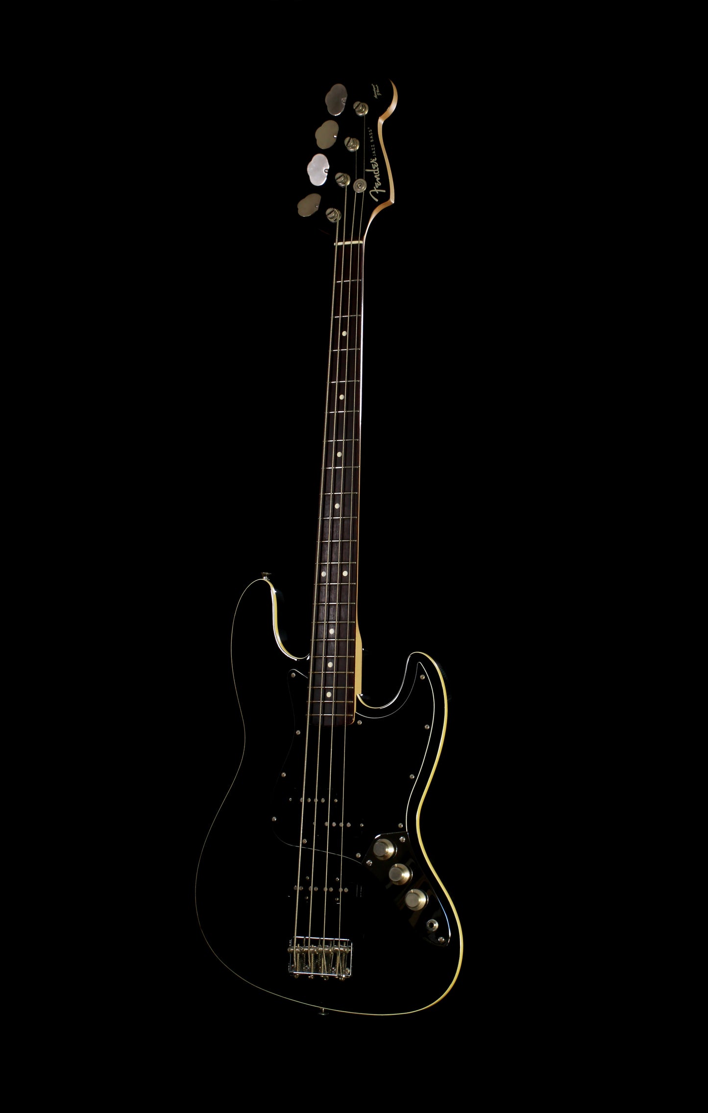 Fender Japan Aerodyne AJB Jazz Bass Black 2017