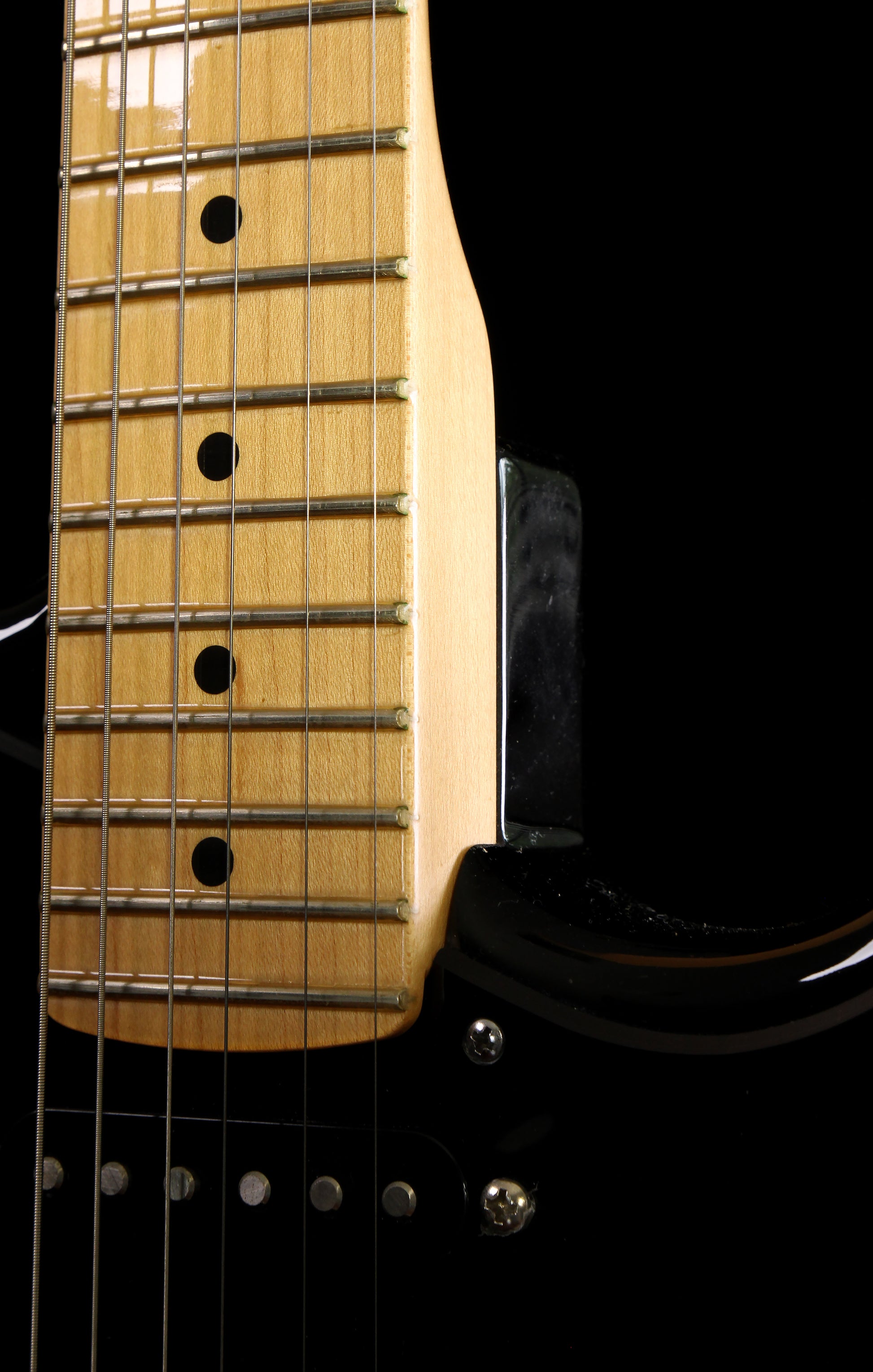 Fender American Standard Stratocaster Black Seymour Duncan / Blackout Mods 2011