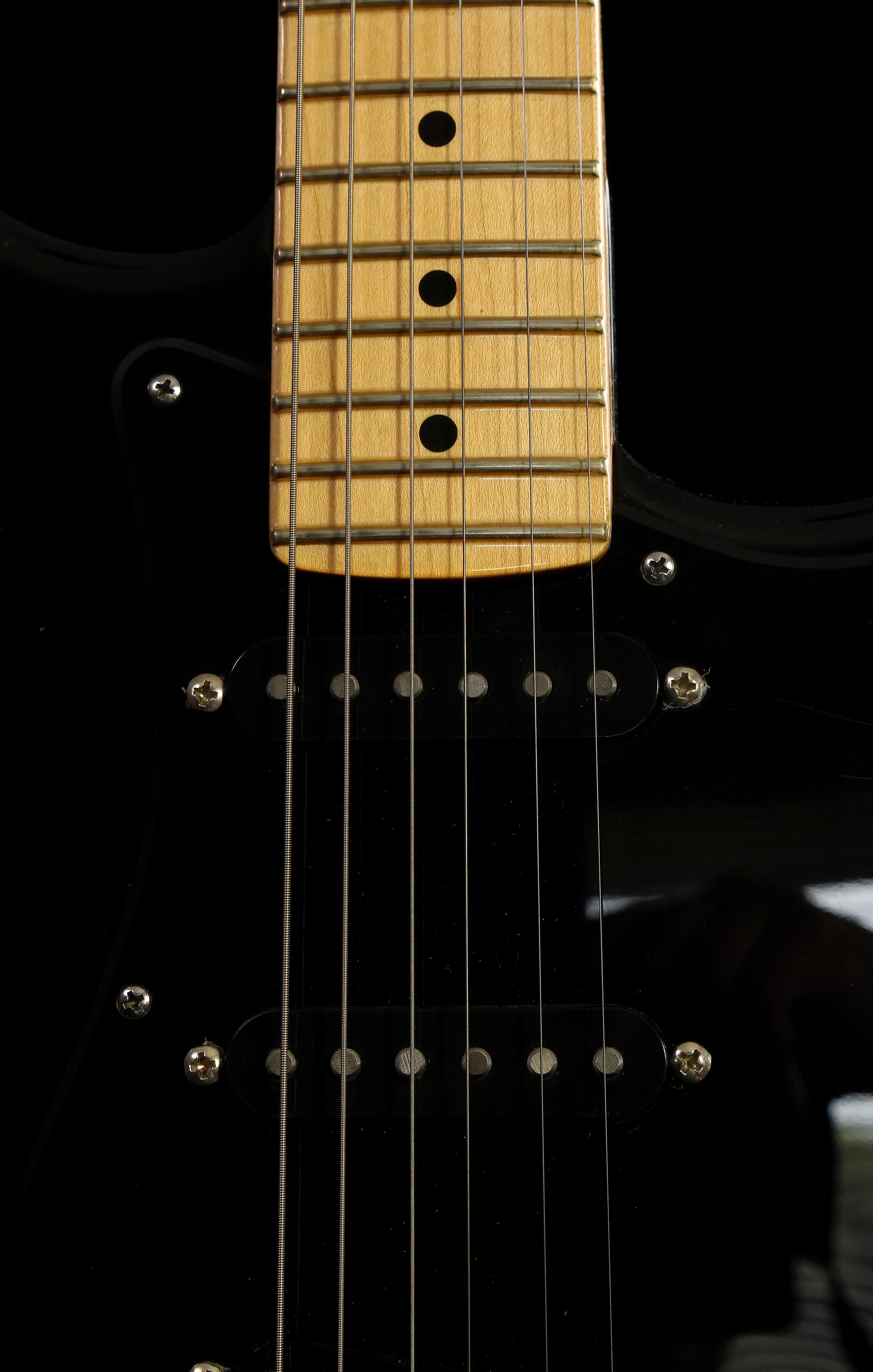Fender American Standard Stratocaster Black Seymour Duncan / Blackout Mods 2011