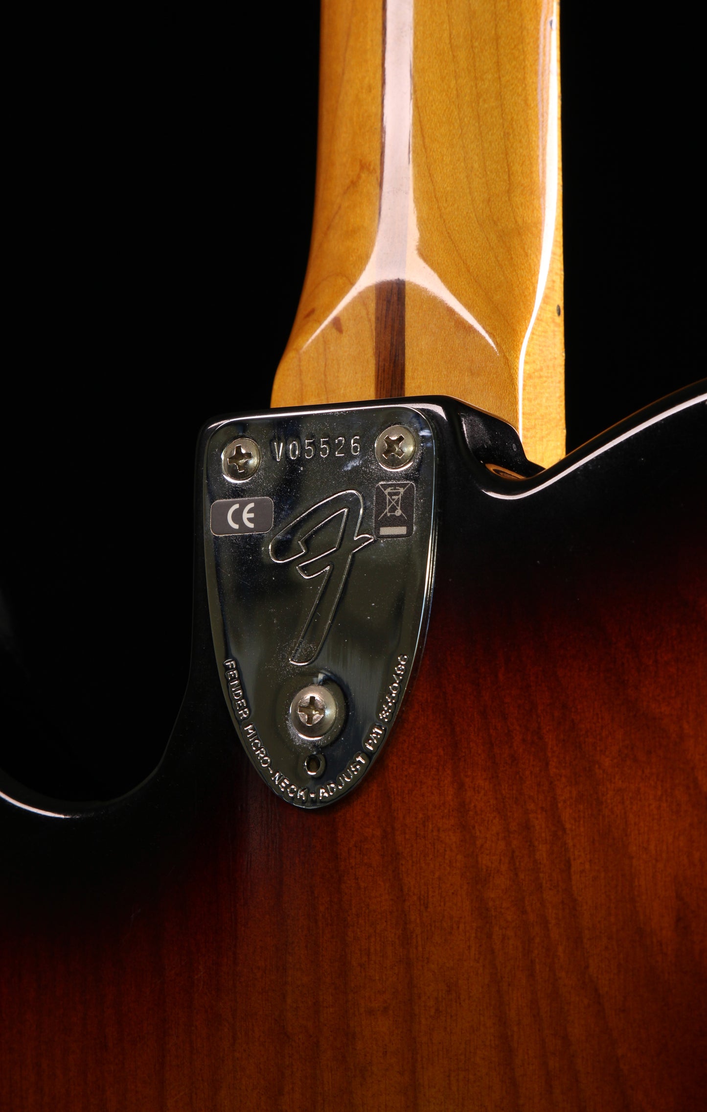 Fender American Vintage '72 Telecaster Custom 3-Tone Sunburst 2013