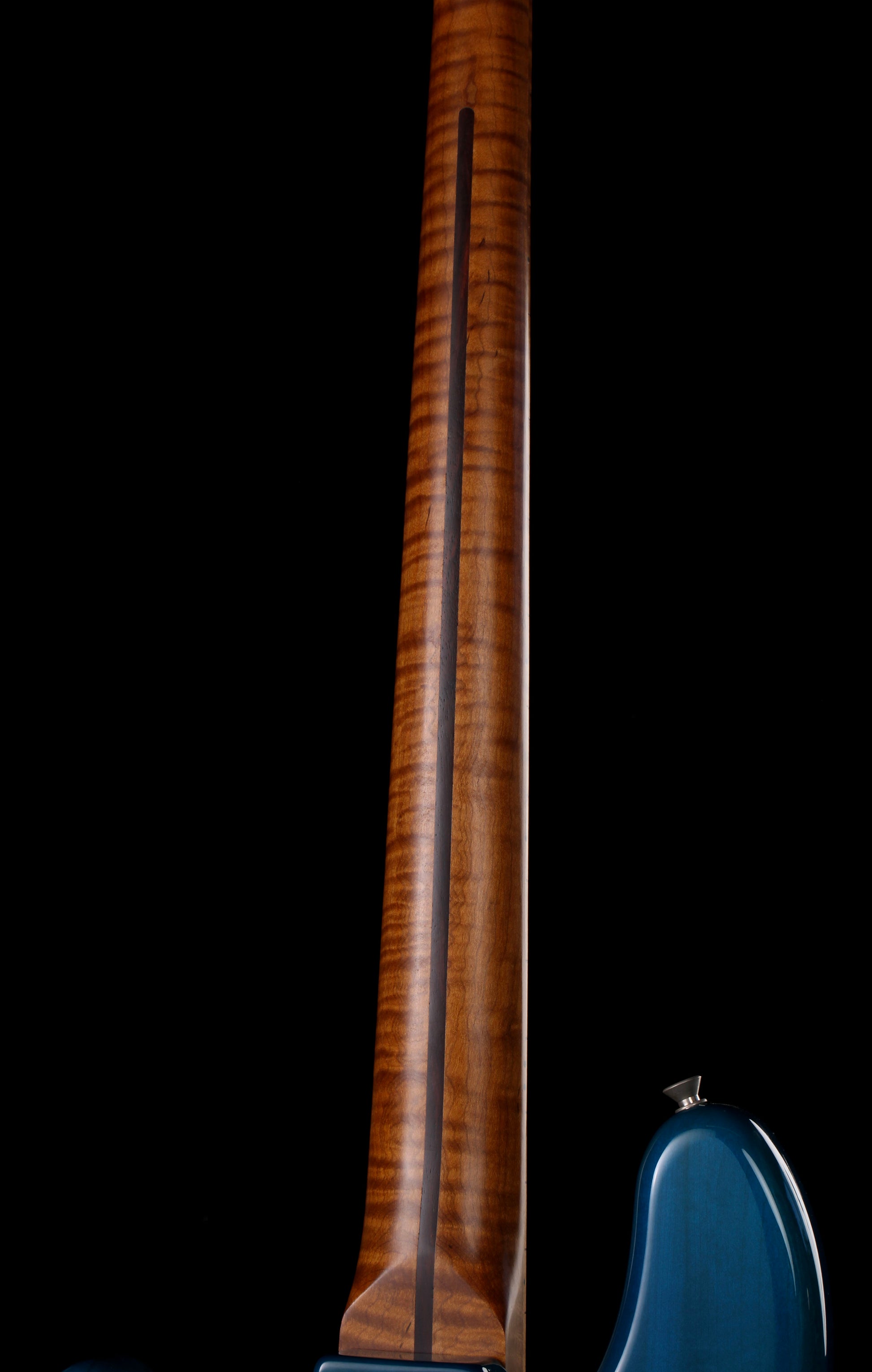 Fender Japan / Aftermarket Neck FSR Traditional II 70s Jazz Bass with Aftermarket Non-Fender Neck Caribbean Blue
