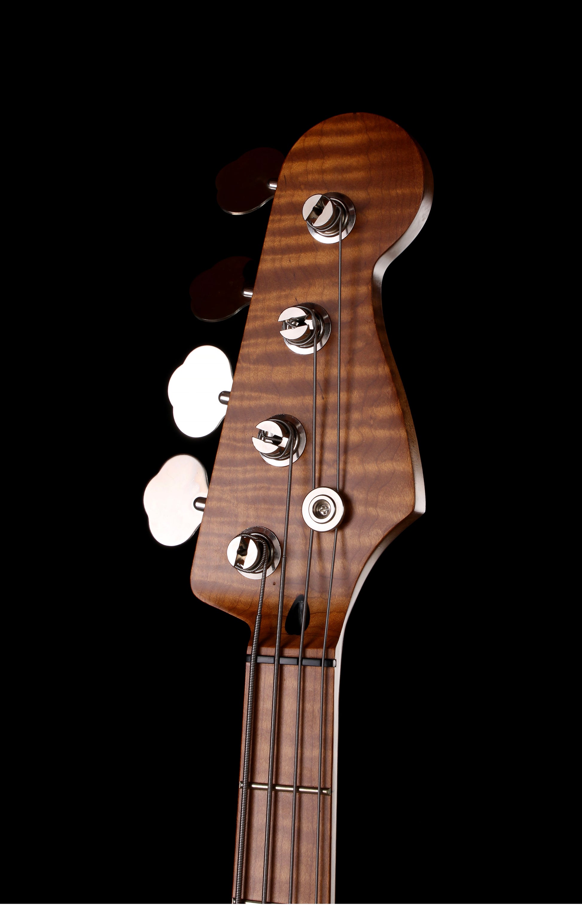 Fender Japan / Aftermarket Neck FSR Traditional II 70s Jazz Bass with Aftermarket Non-Fender Neck Caribbean Blue