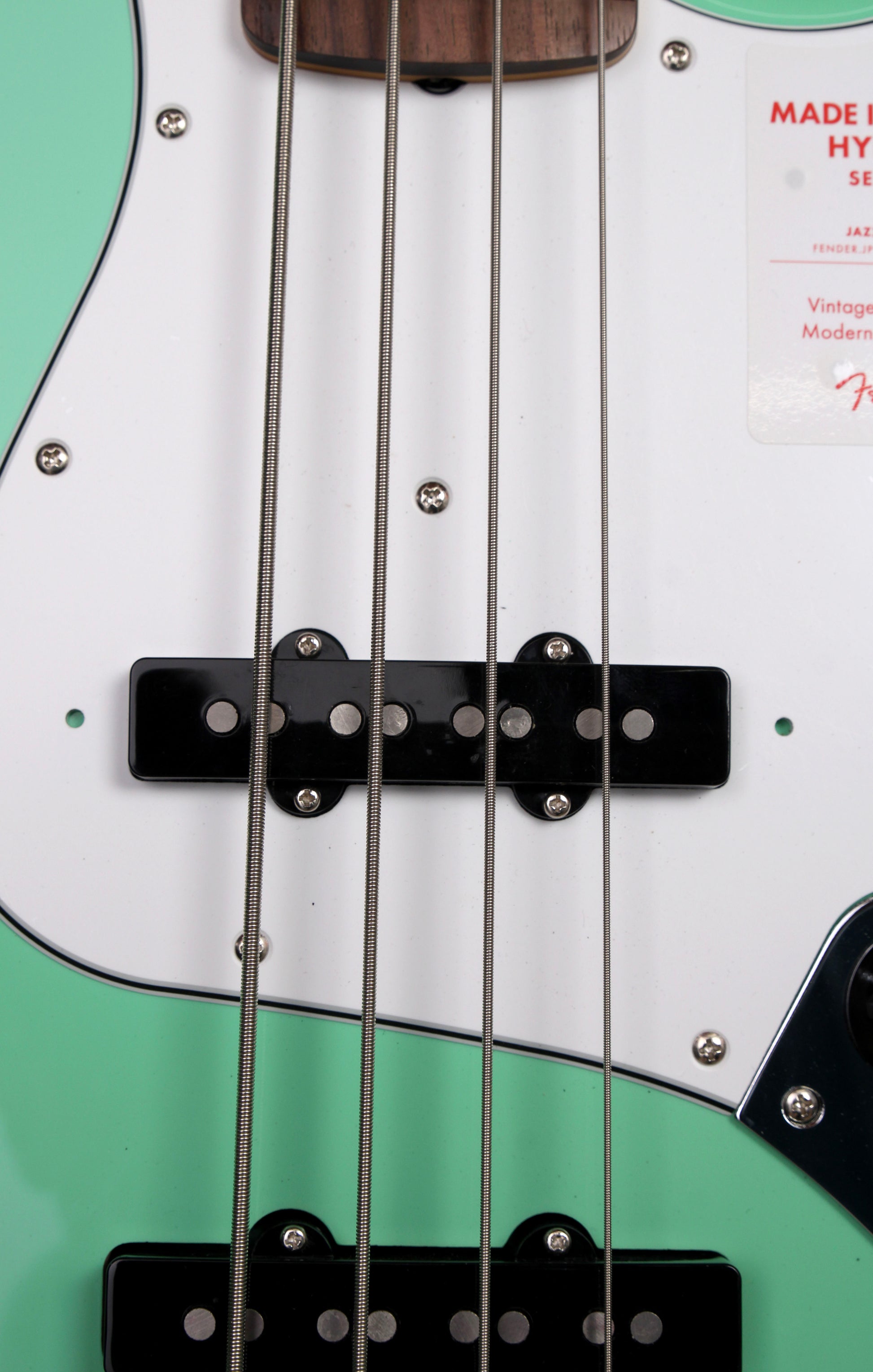 Fender Japan Hybrid 60's Jazz Bass Seafoam Green 2019