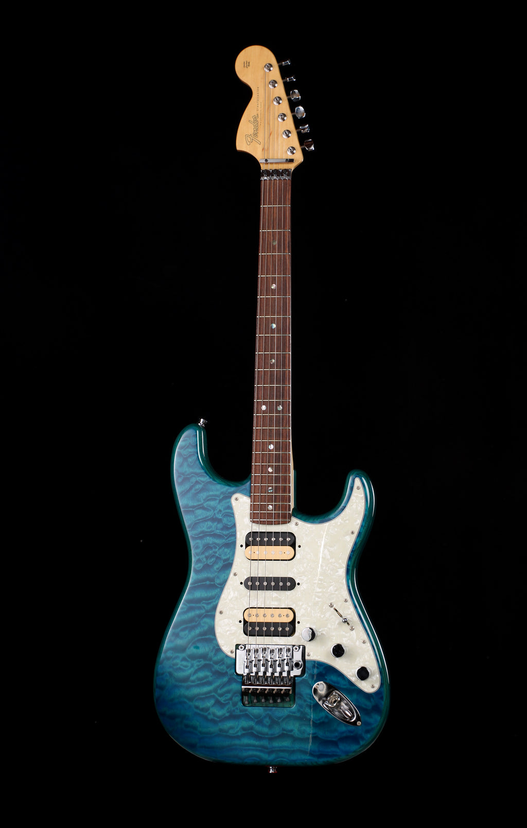 Fender Japan Michiya Haruhata Stratocaster Caribbean Blue 2019