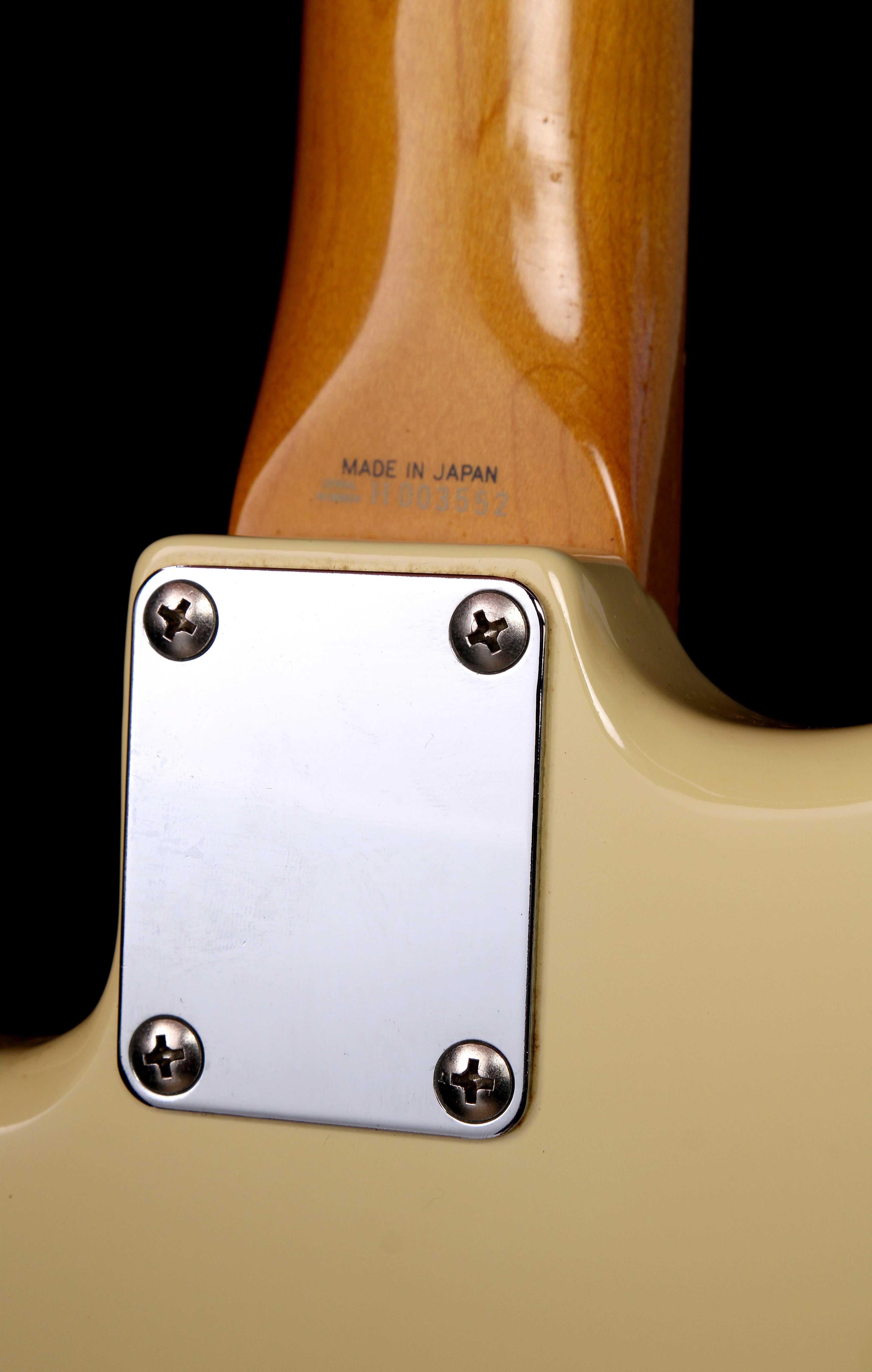 Fender Japan ST-62 LS Stratocaster Vintage White 1988-1989 Lace