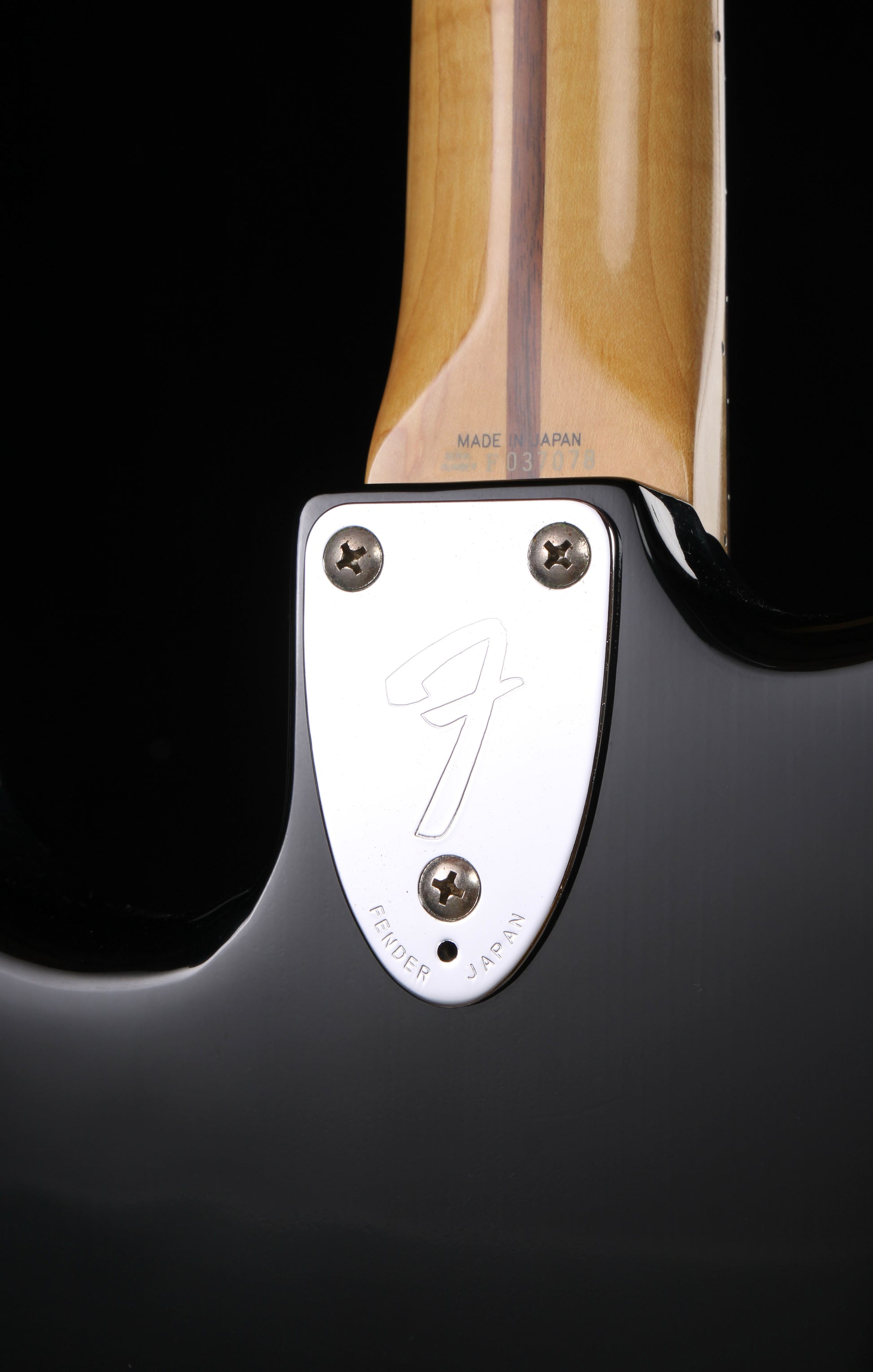Fender Japan ST-72-500 Stratocaster Black 1986 F-Serial
