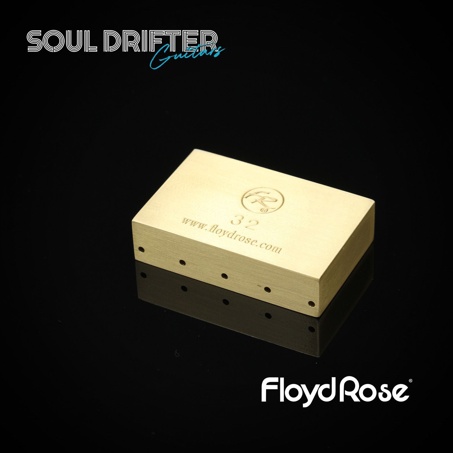 Floyd Rose Original Fat Brass Tremolo Block - 32 mm