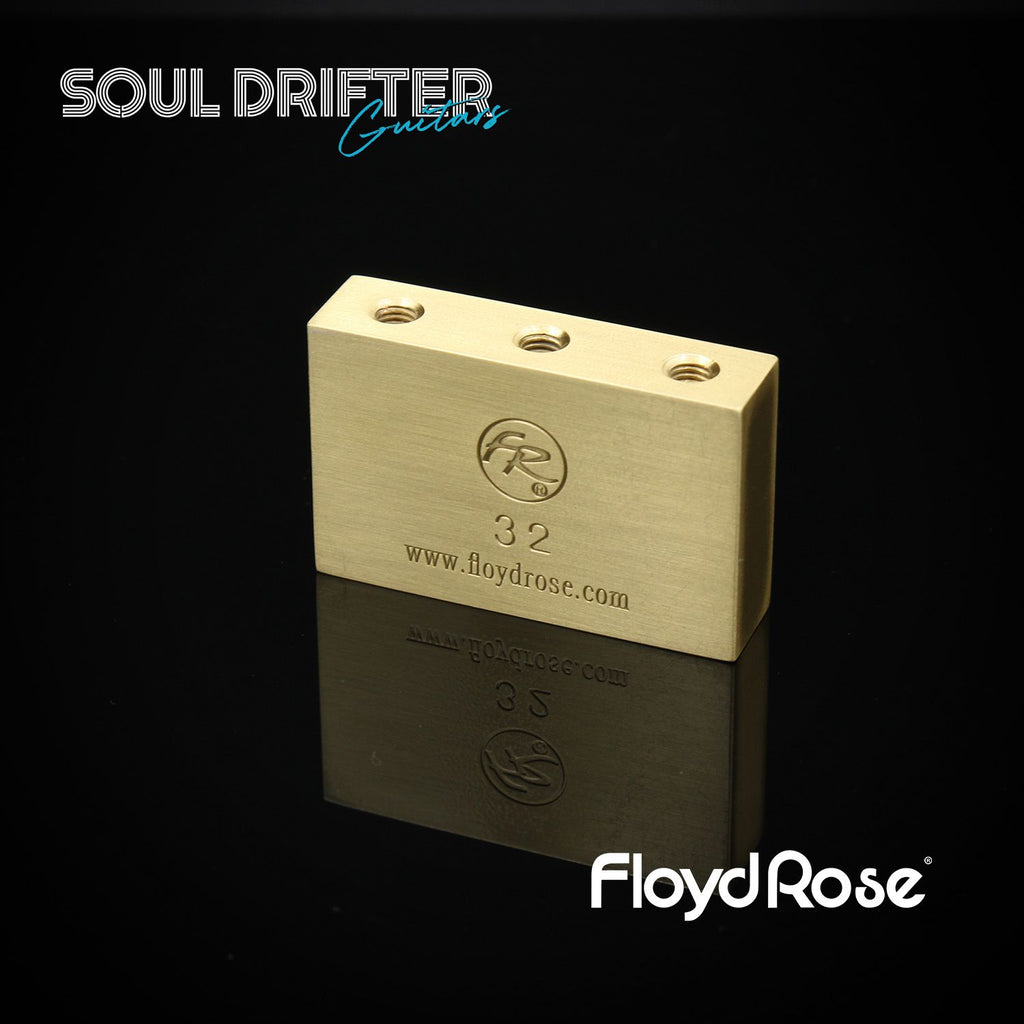 Floyd Rose Original Fat Brass Tremolo Block - 32 mm