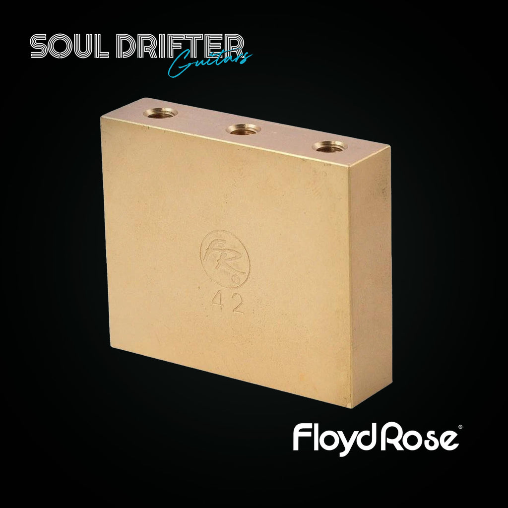 Floyd Rose Original Fat Brass Tremolo Block - 42 mm