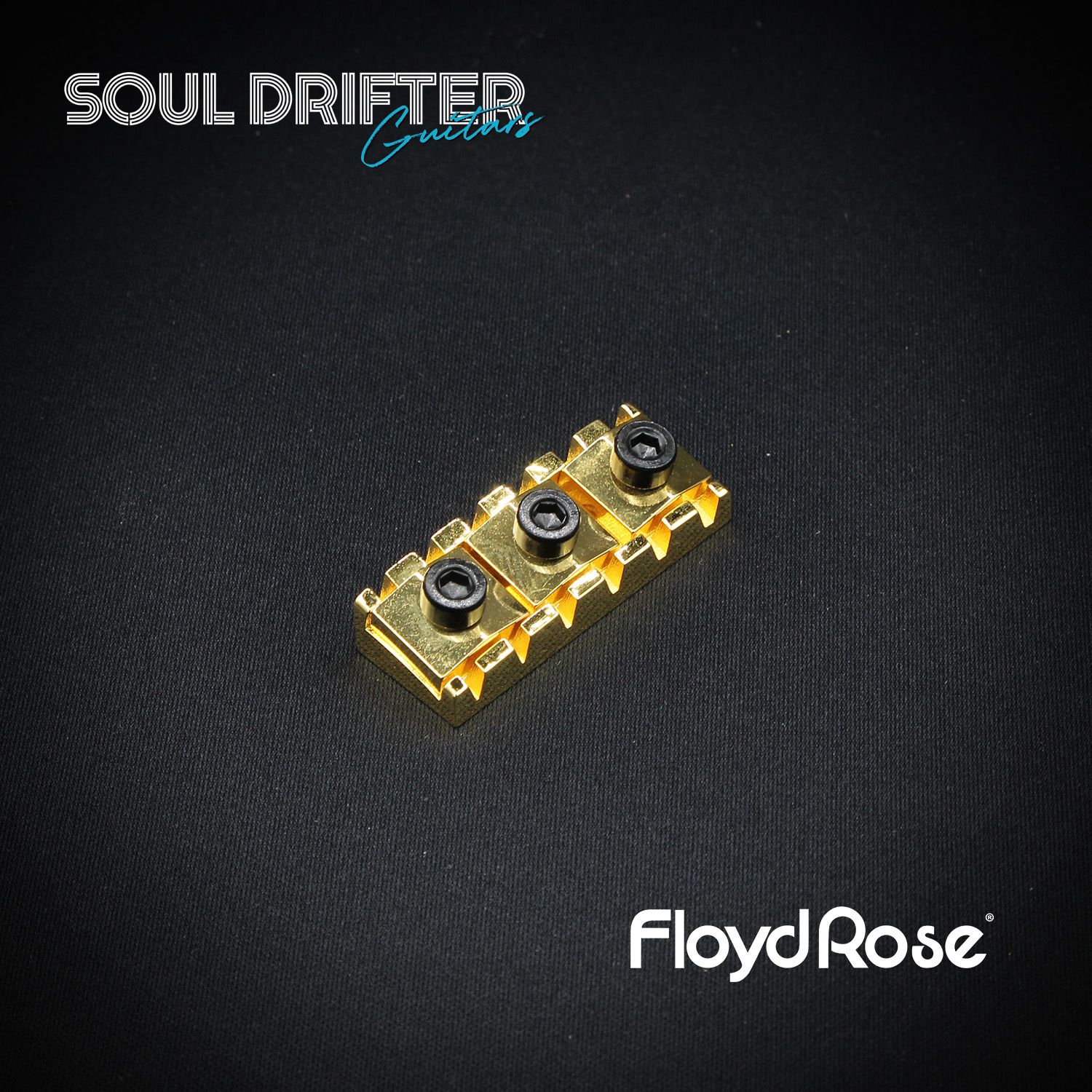 Floyd Rose Original Locking Nut R2 (10" Radius) - Gold