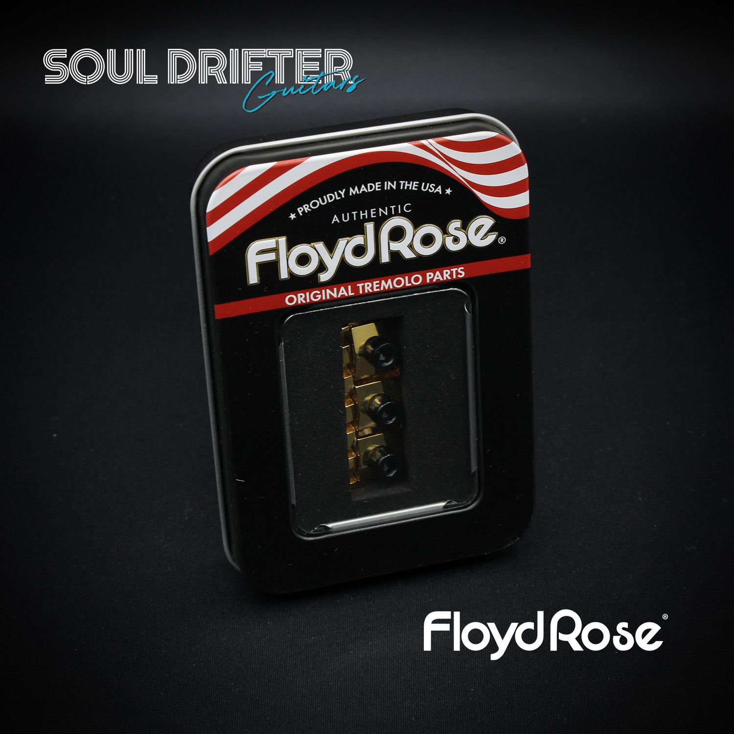 Floyd Rose Original Locking Nut R2 (10" Radius) - Gold