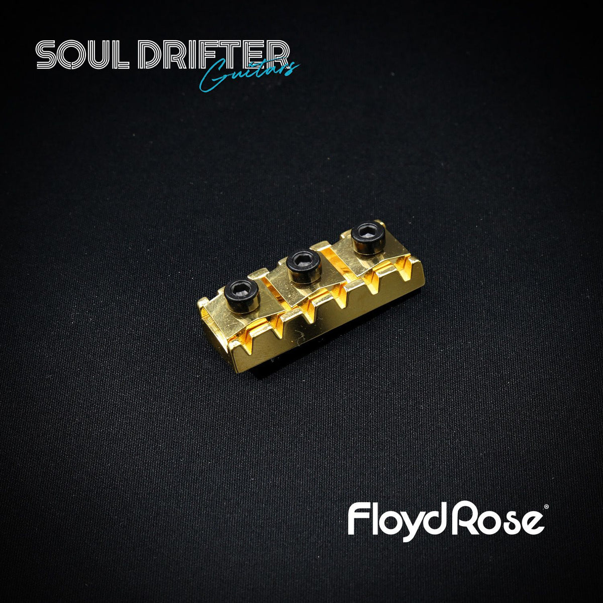 Floyd Rose Original Locking Nut R3 (10" Radius) - Gold