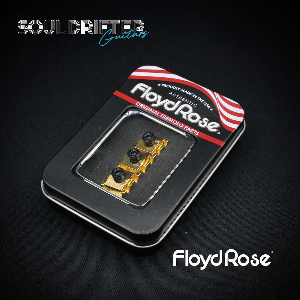 Floyd Rose Original Locking Nut R3 (10" Radius) - Gold