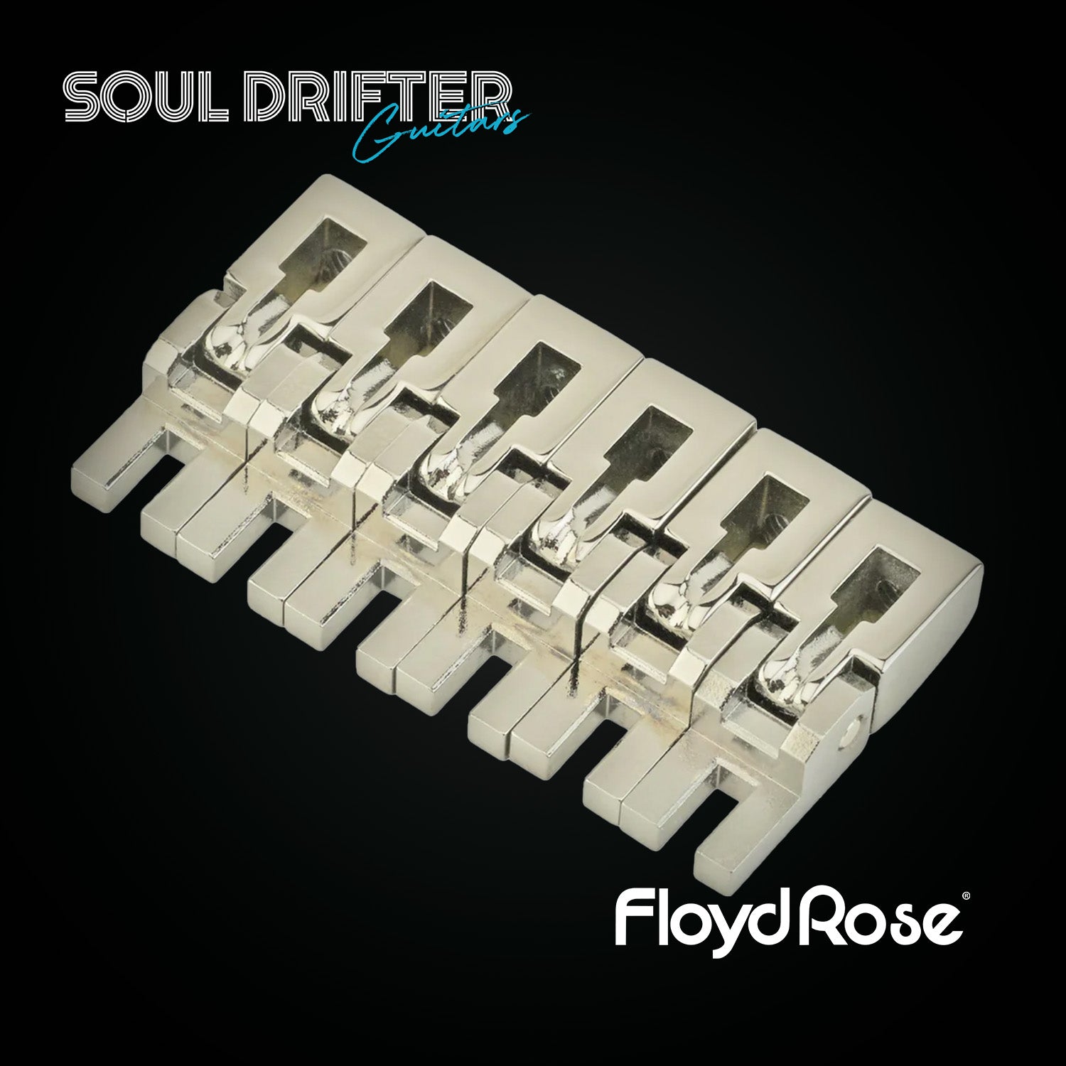 Floyd Rose Original Saddle Set (6) - Chrome