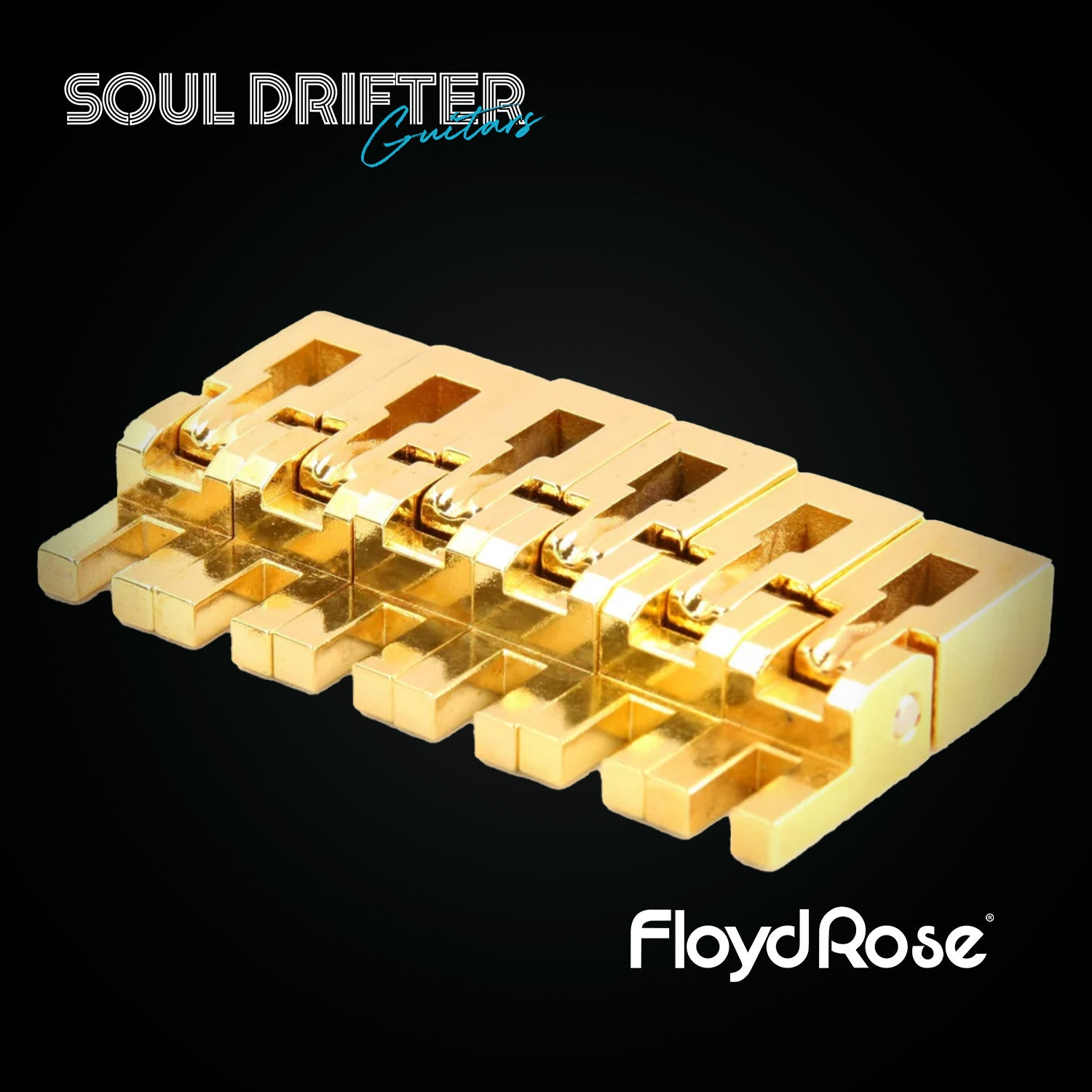 Floyd Rose Original Saddle Set (6) - Gold