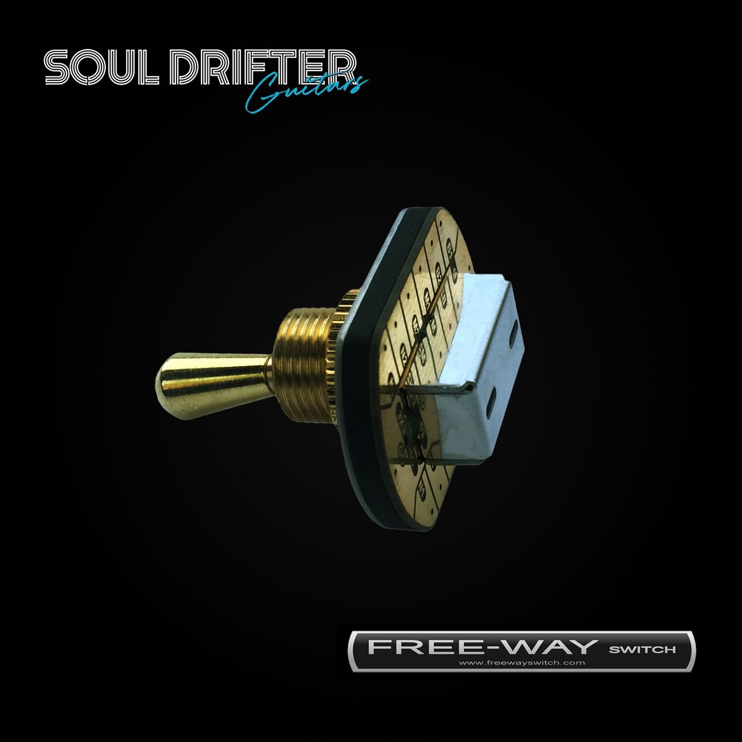 Free-Way Toggle Gold Finish with Gold Tip (Standard) 3X3-03